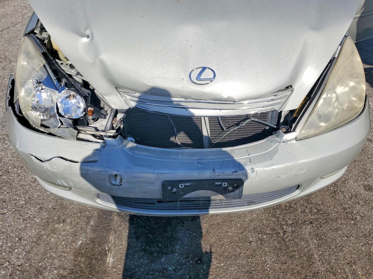 2002 Lexus Es 300 Silver vin: JTHBF30G320080031