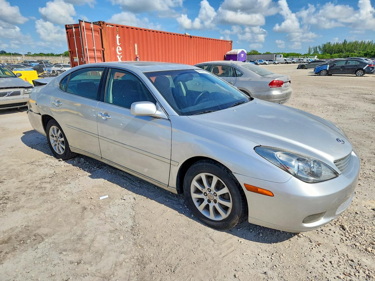 2003 Lexus Es 300 Silver vin: JTHBF30G330094402