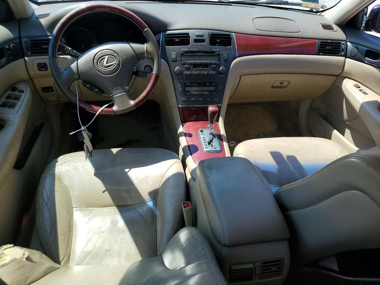 2003 Lexus Es 300 Черный vin: JTHBF30G330112901