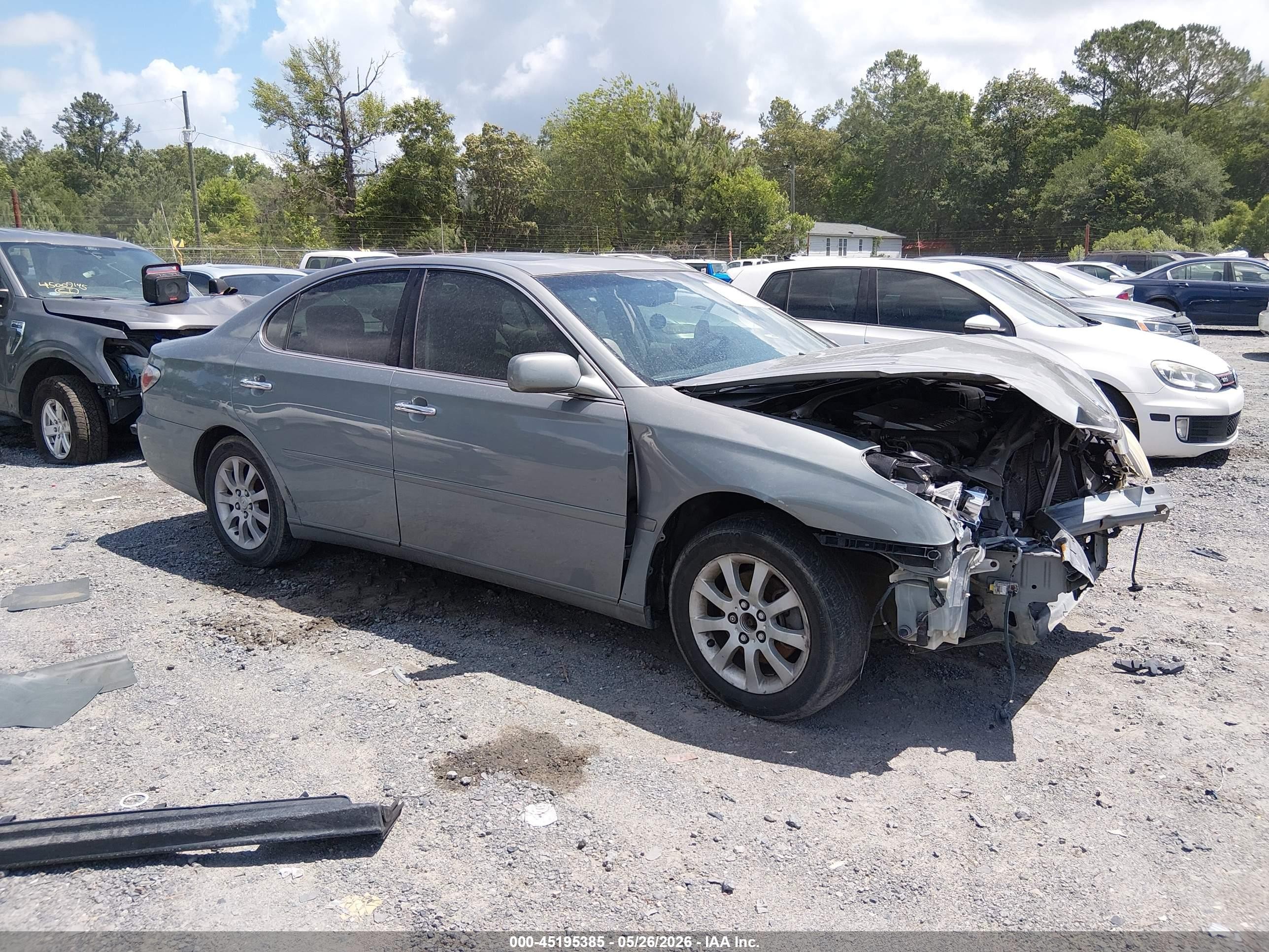 2003 Lexus Es 300   Silver vin: JTHBF30G330113966