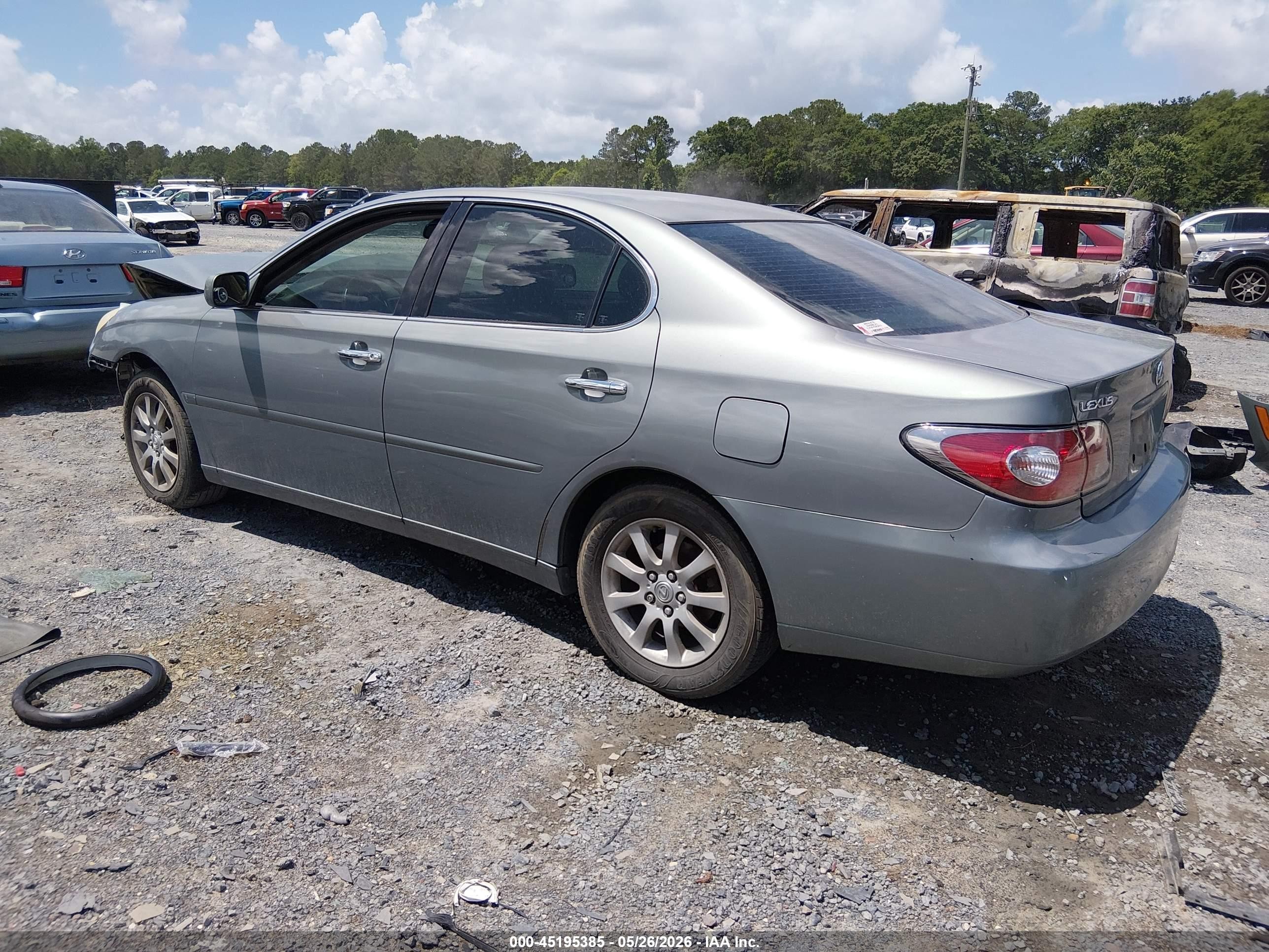 2003 Lexus Es 300   Silver vin: JTHBF30G330113966
