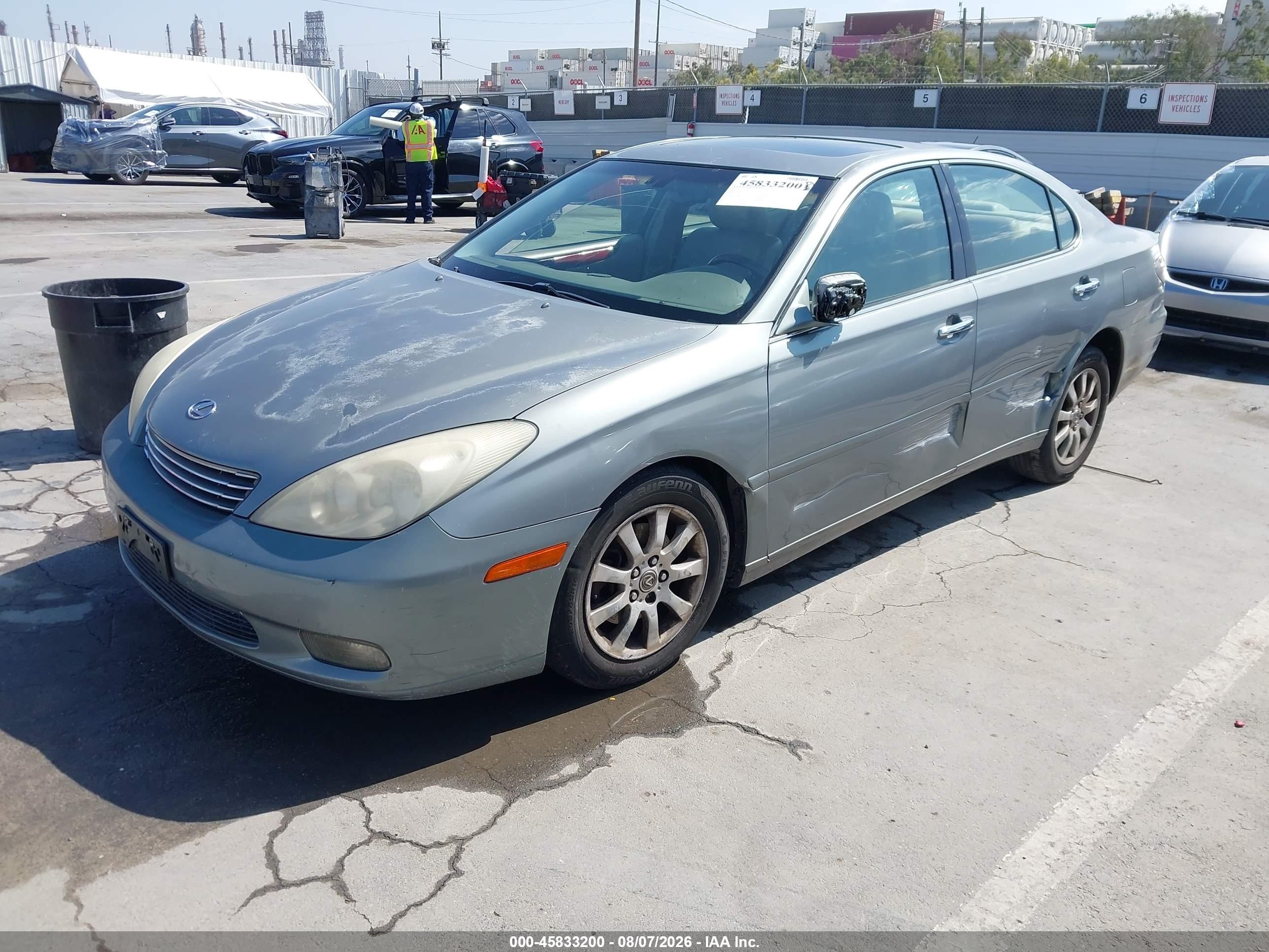 2003 Lexus Es 300   Gray vin: JTHBF30G330125258