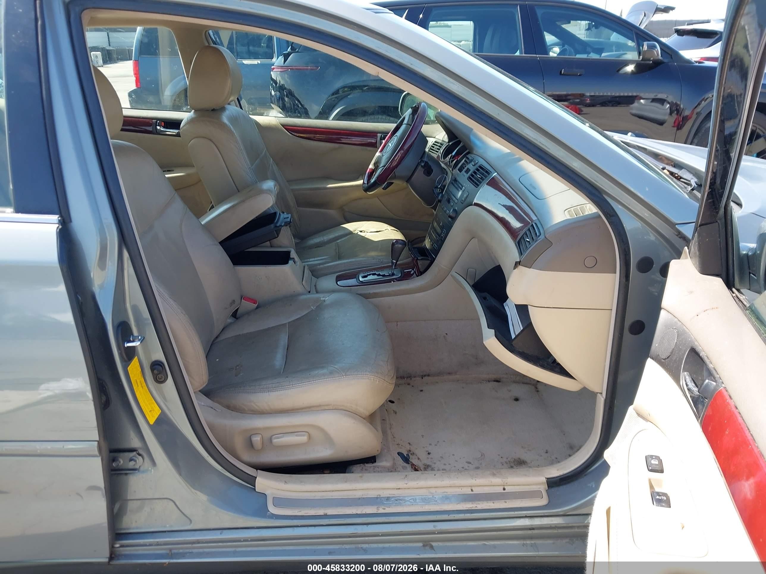 2003 Lexus Es 300   Gray vin: JTHBF30G330125258