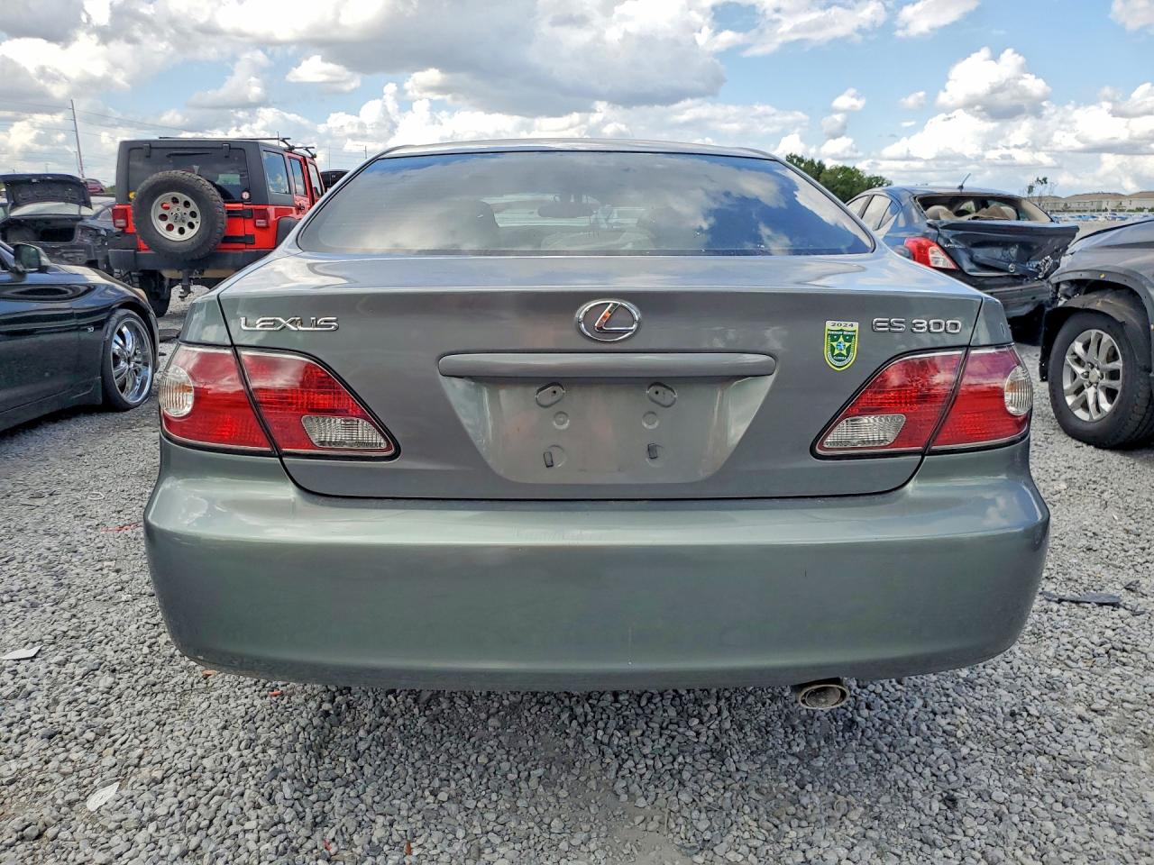 2003 Lexus Es300 Серый vin: JTHBF30G330127768
