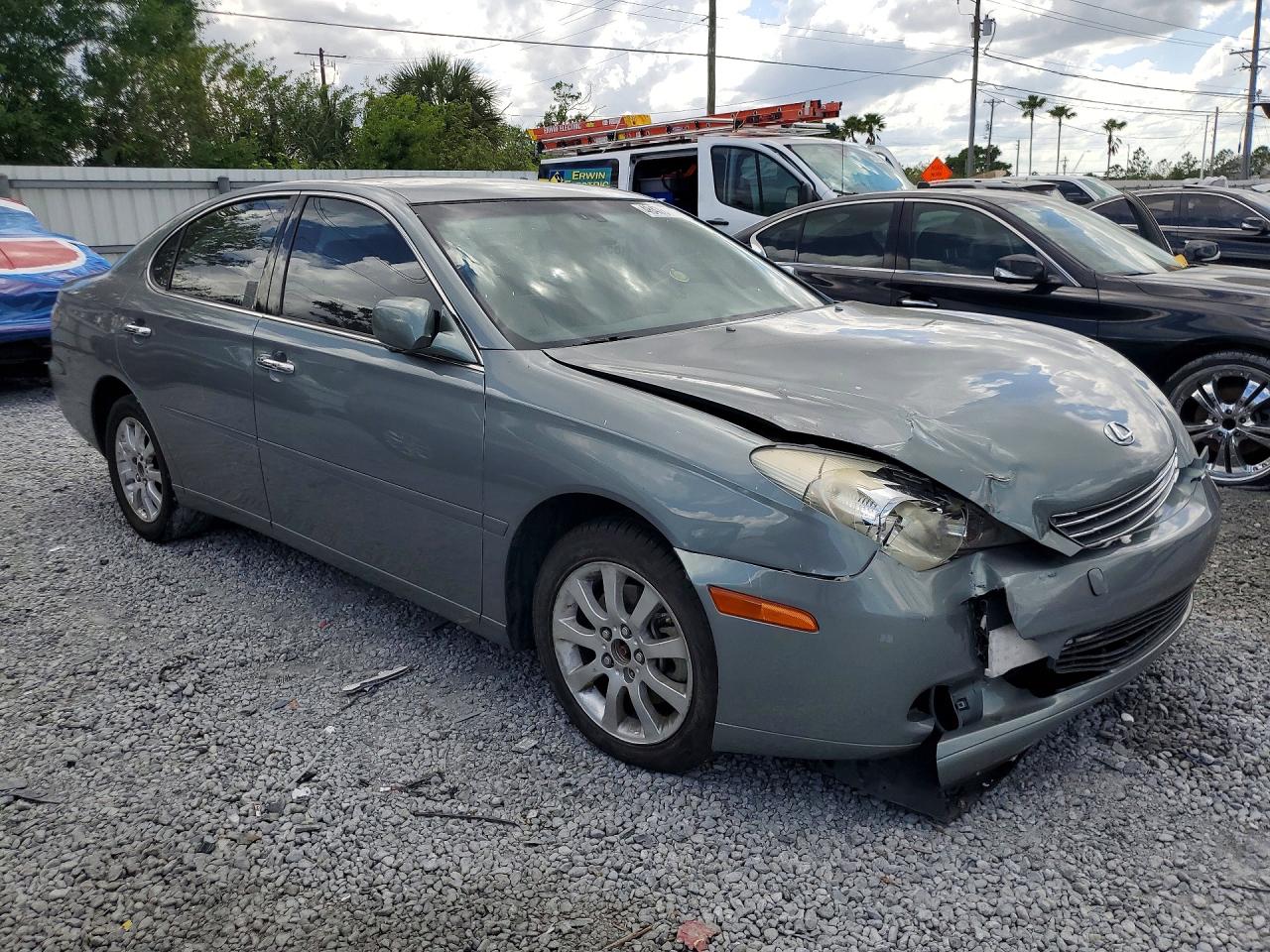2003 Lexus Es300 Серый vin: JTHBF30G330127768