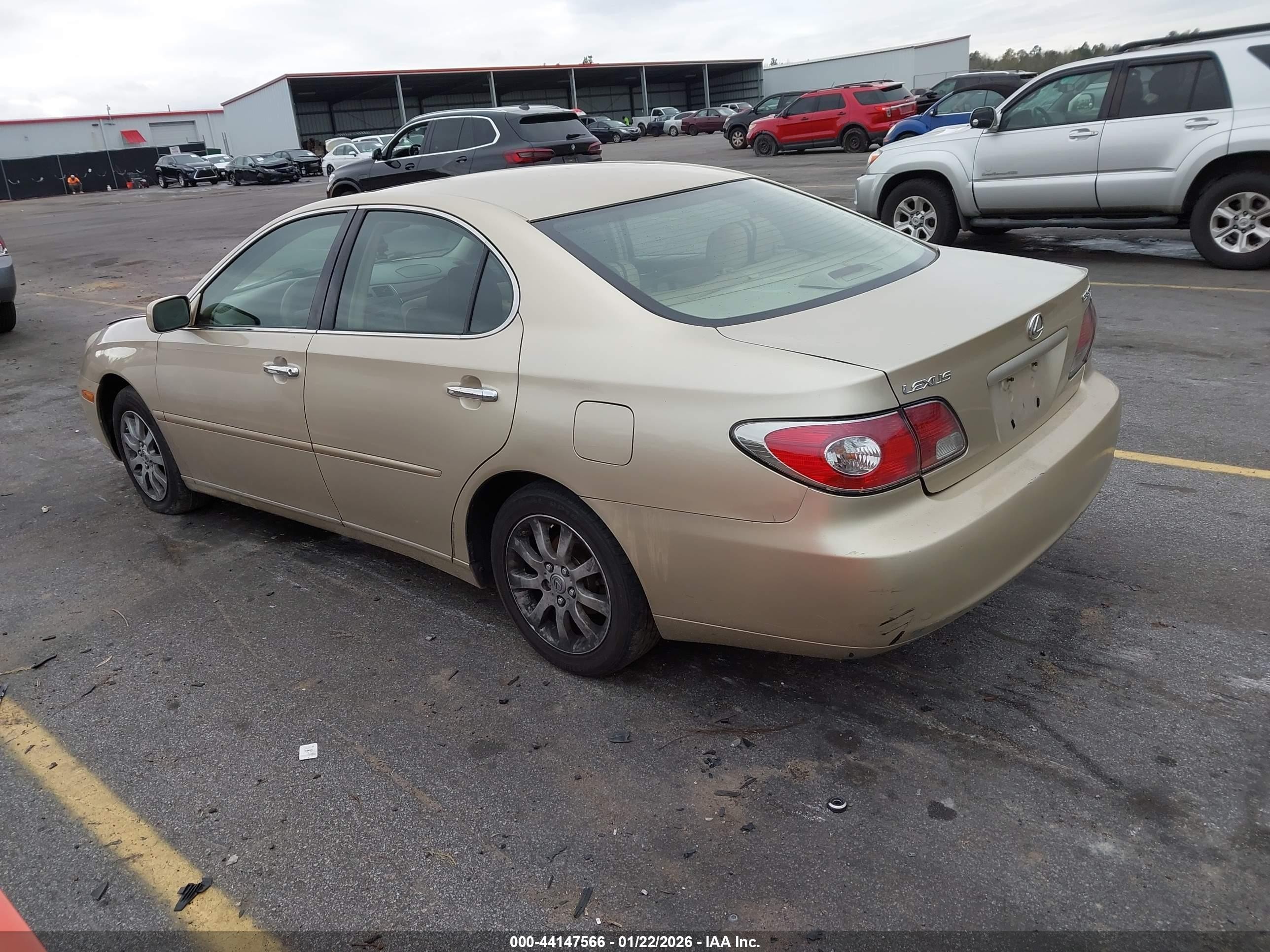 2003 Lexus Es 300   Champagne vin: JTHBF30G330132193