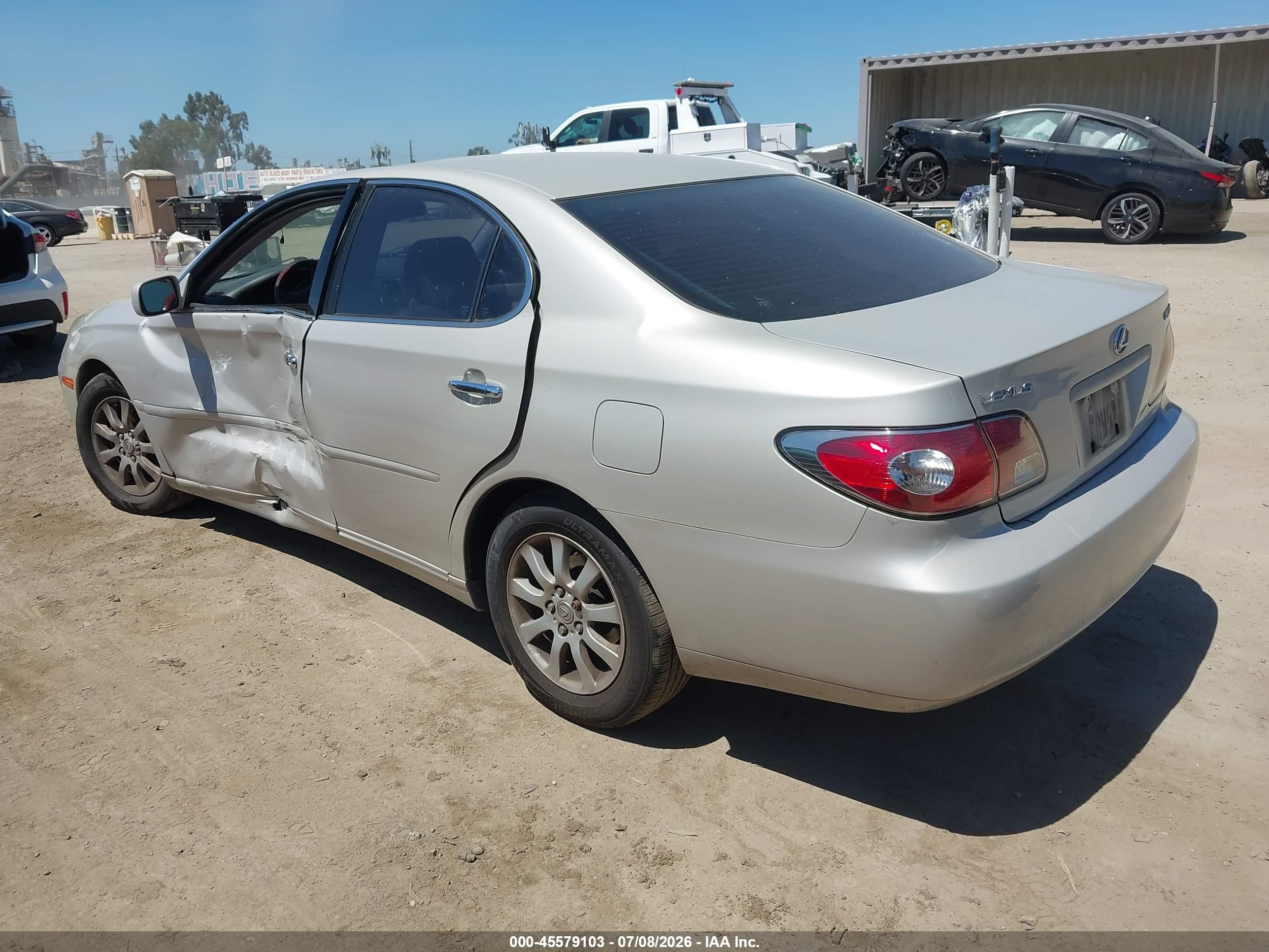 2003 Lexus Es 300   Серебряный vin: JTHBF30G330138690