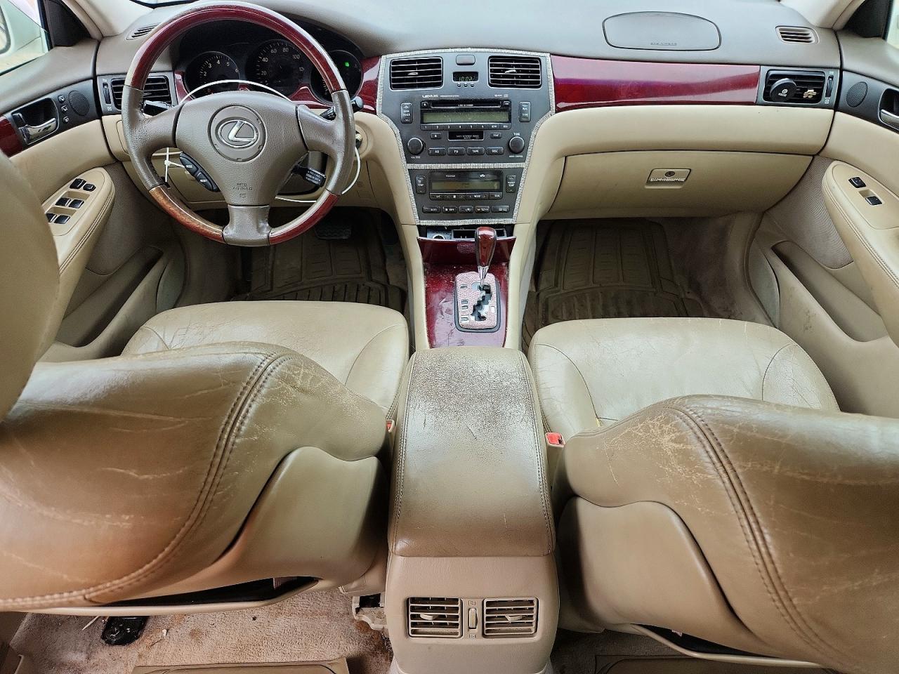 2003 Lexus Es 300 White vin: JTHBF30G330144151
