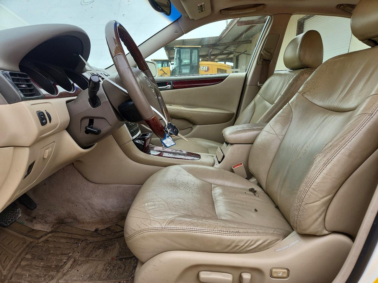2003 Lexus Es 300 White vin: JTHBF30G330144151