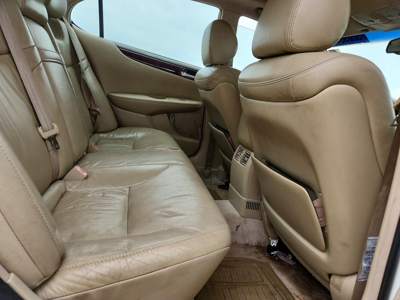 2003 Lexus Es 300 White vin: JTHBF30G330144151