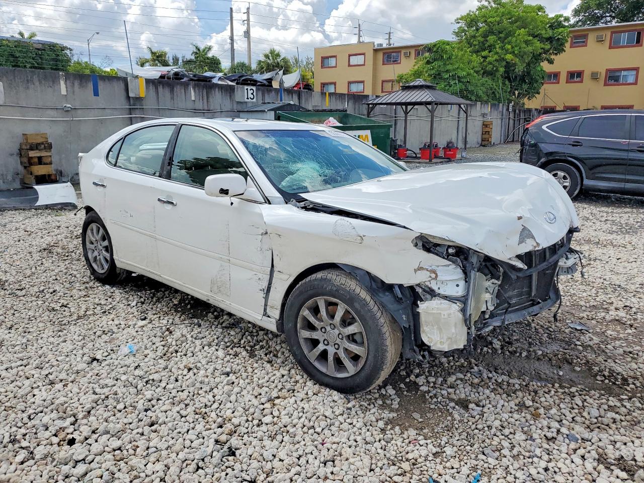2003 Lexus Es 300 Белый vin: JTHBF30G330148913