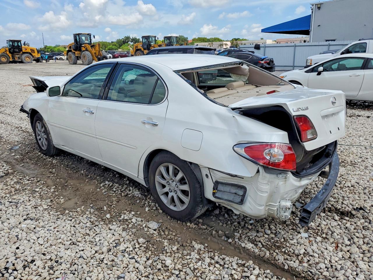 2003 Lexus Es 300 Белый vin: JTHBF30G330148913