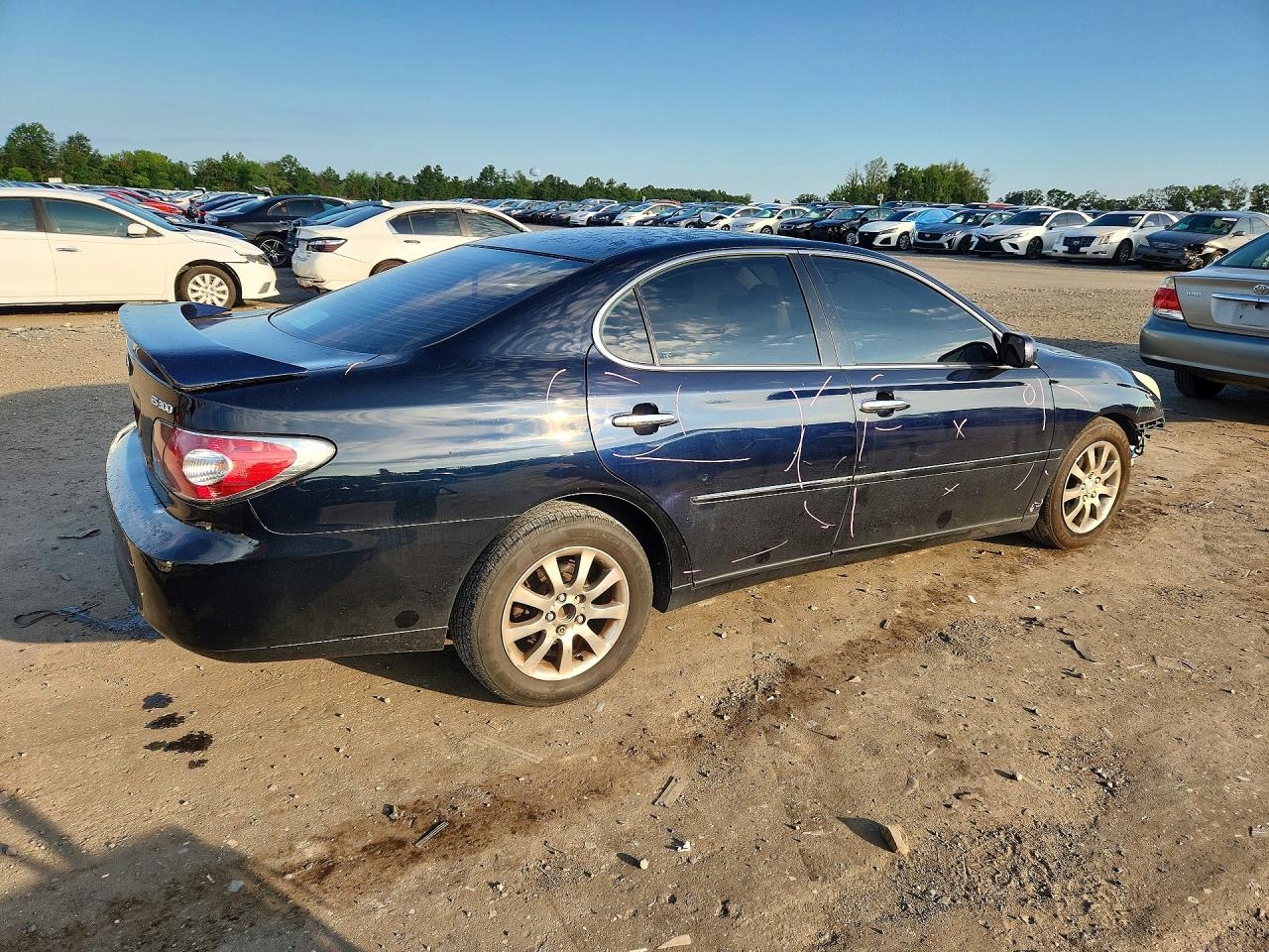 2003 Lexus Es 300 Синий vin: JTHBF30G336007790