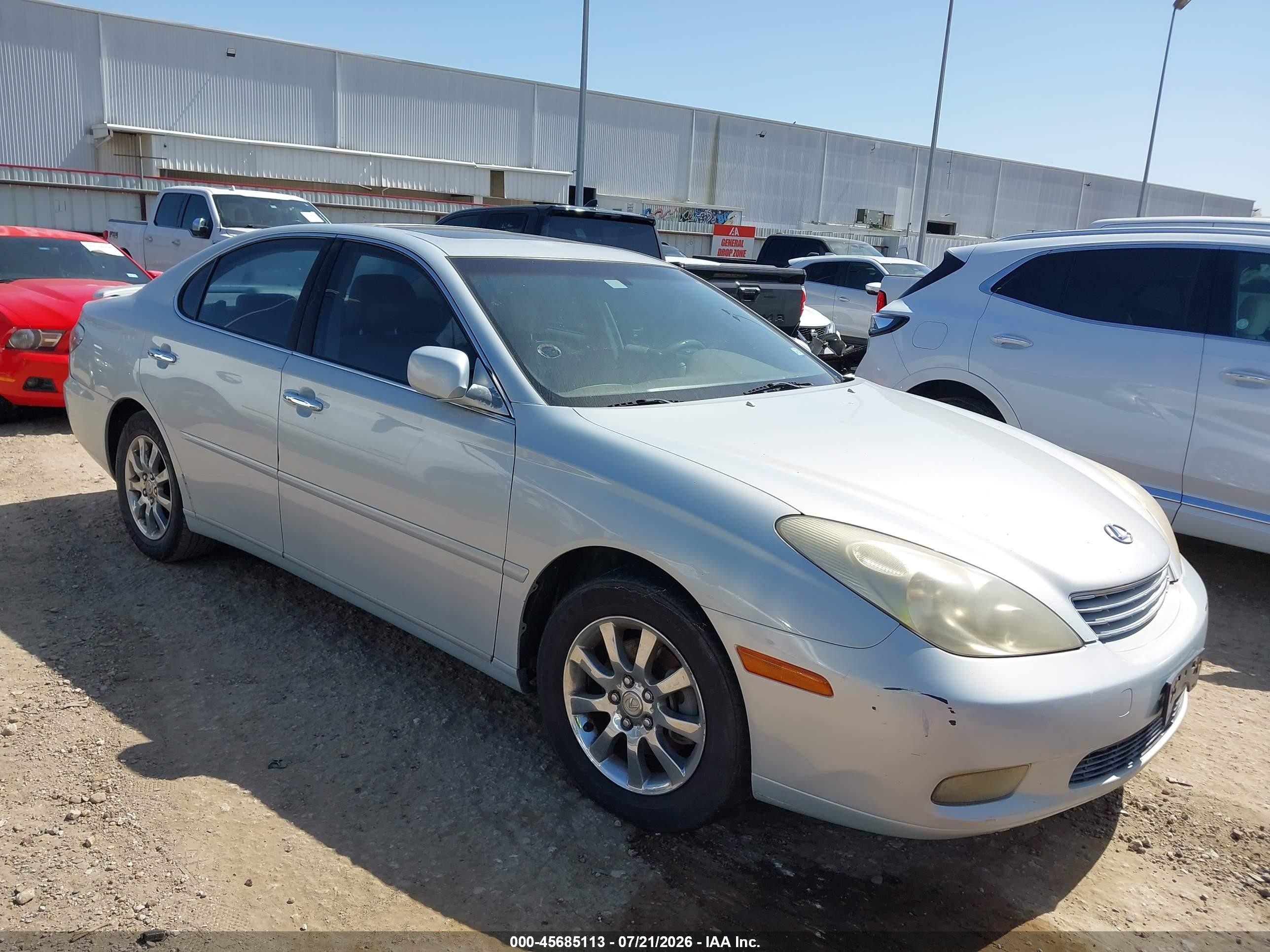 2003 Lexus Es 300   Light Blue vin: JTHBF30G336008292