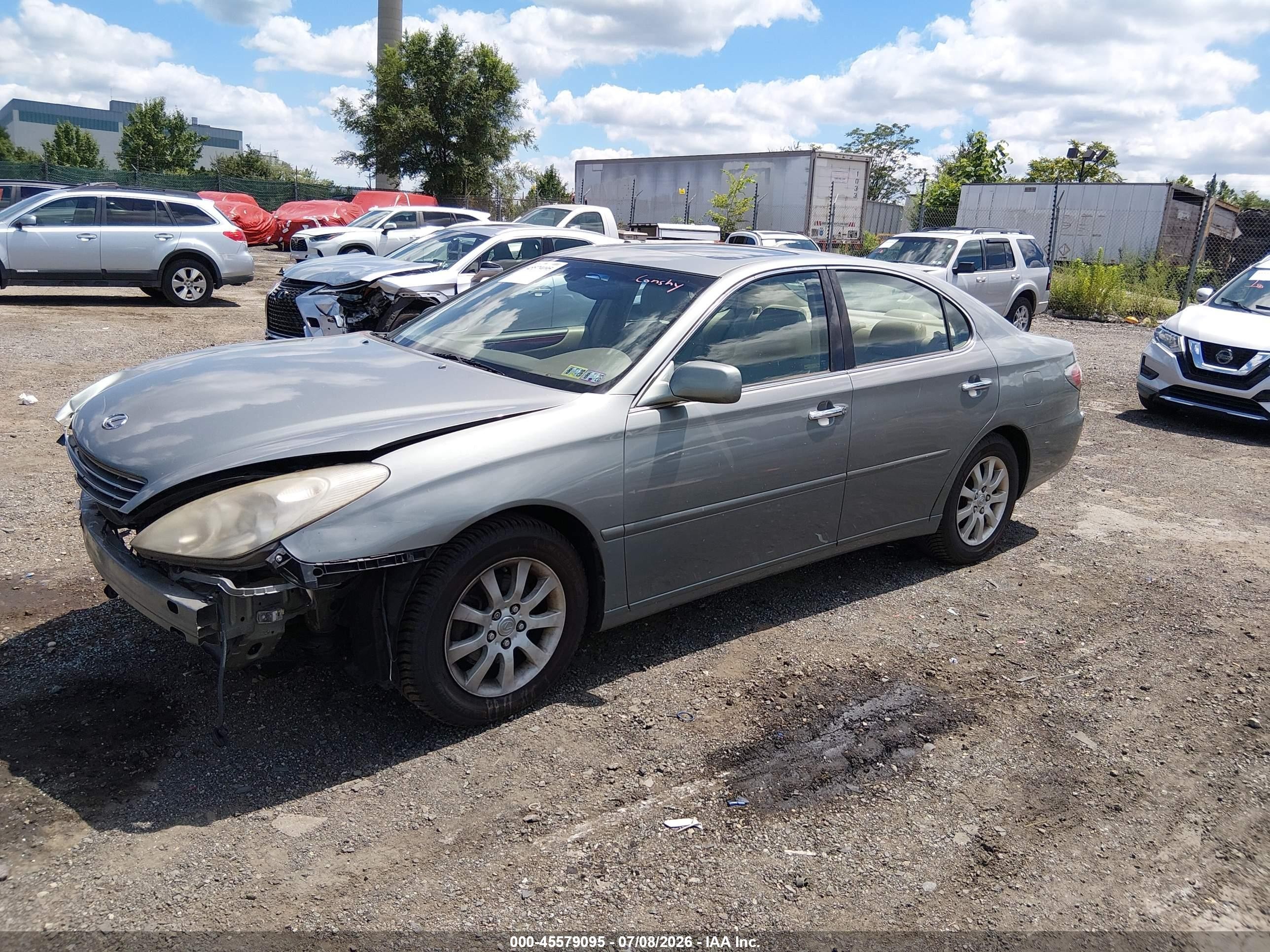 2003 Lexus Es 300   Бежевый vin: JTHBF30G336016294