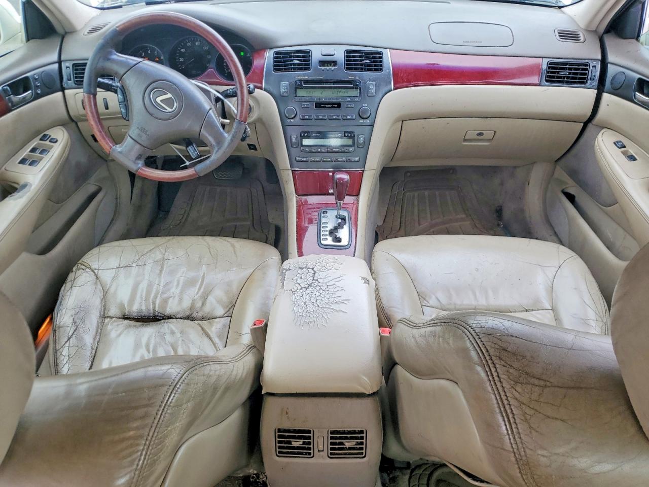 2002 Lexus Es 300 White vin: JTHBF30G420030707