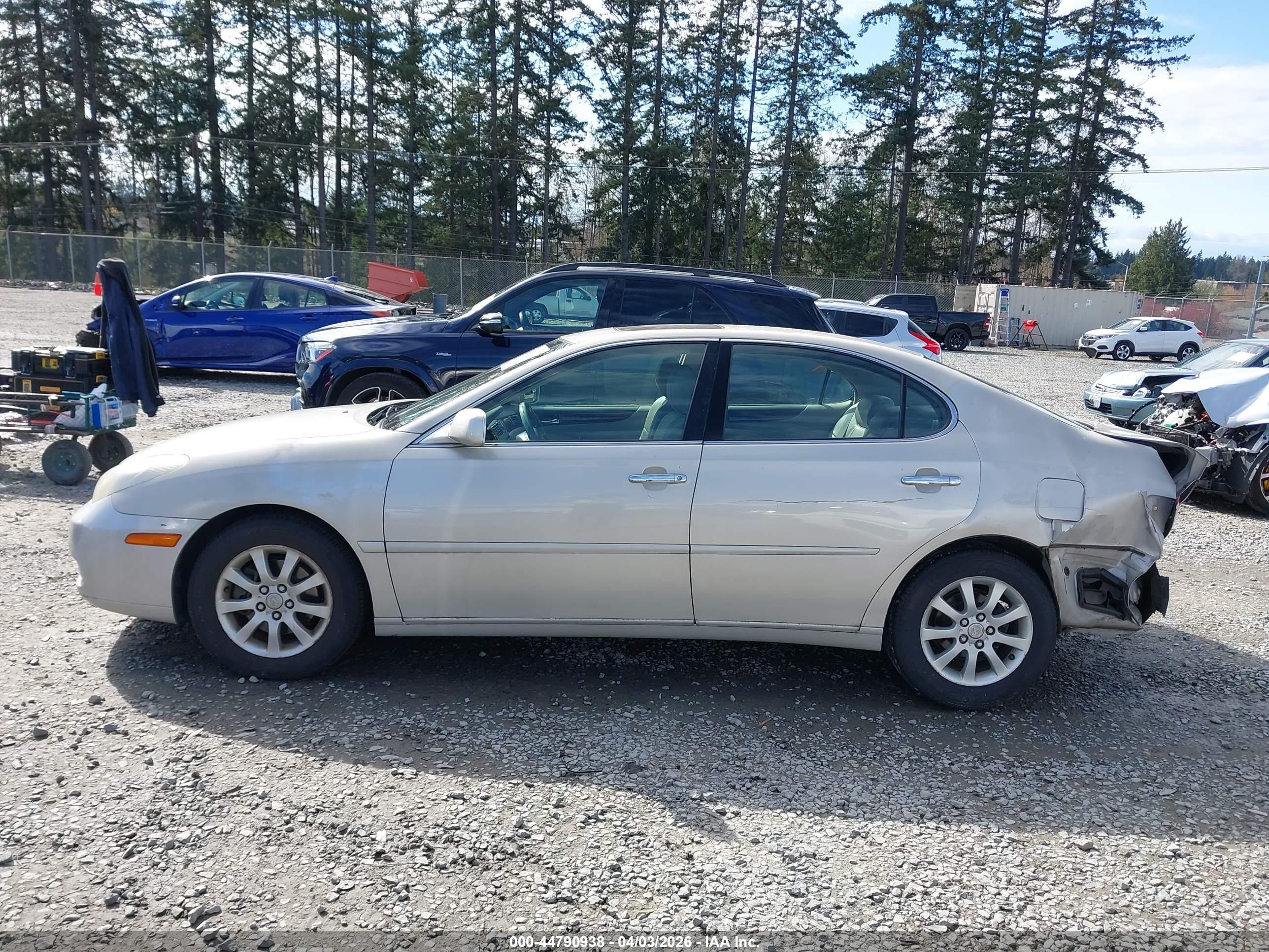 2002 Lexus Es 300   Gray vin: JTHBF30G420056238