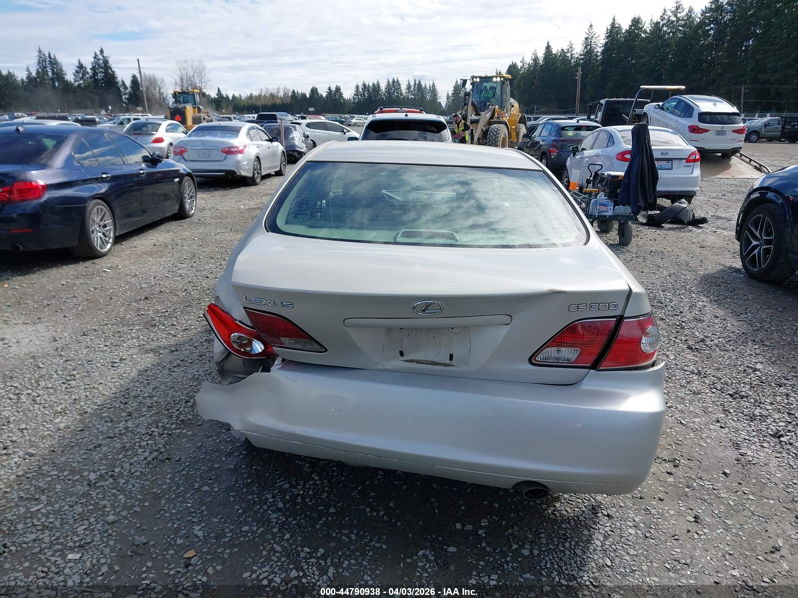 2002 Lexus Es 300   Gray vin: JTHBF30G420056238