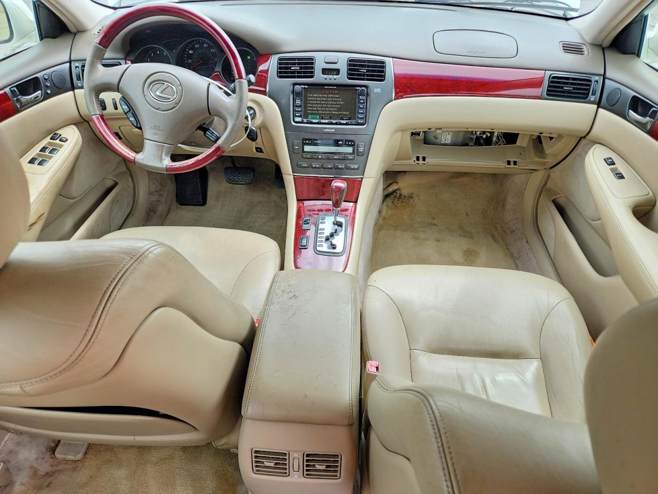2003 Lexus Es 300 White vin: JTHBF30G430104516