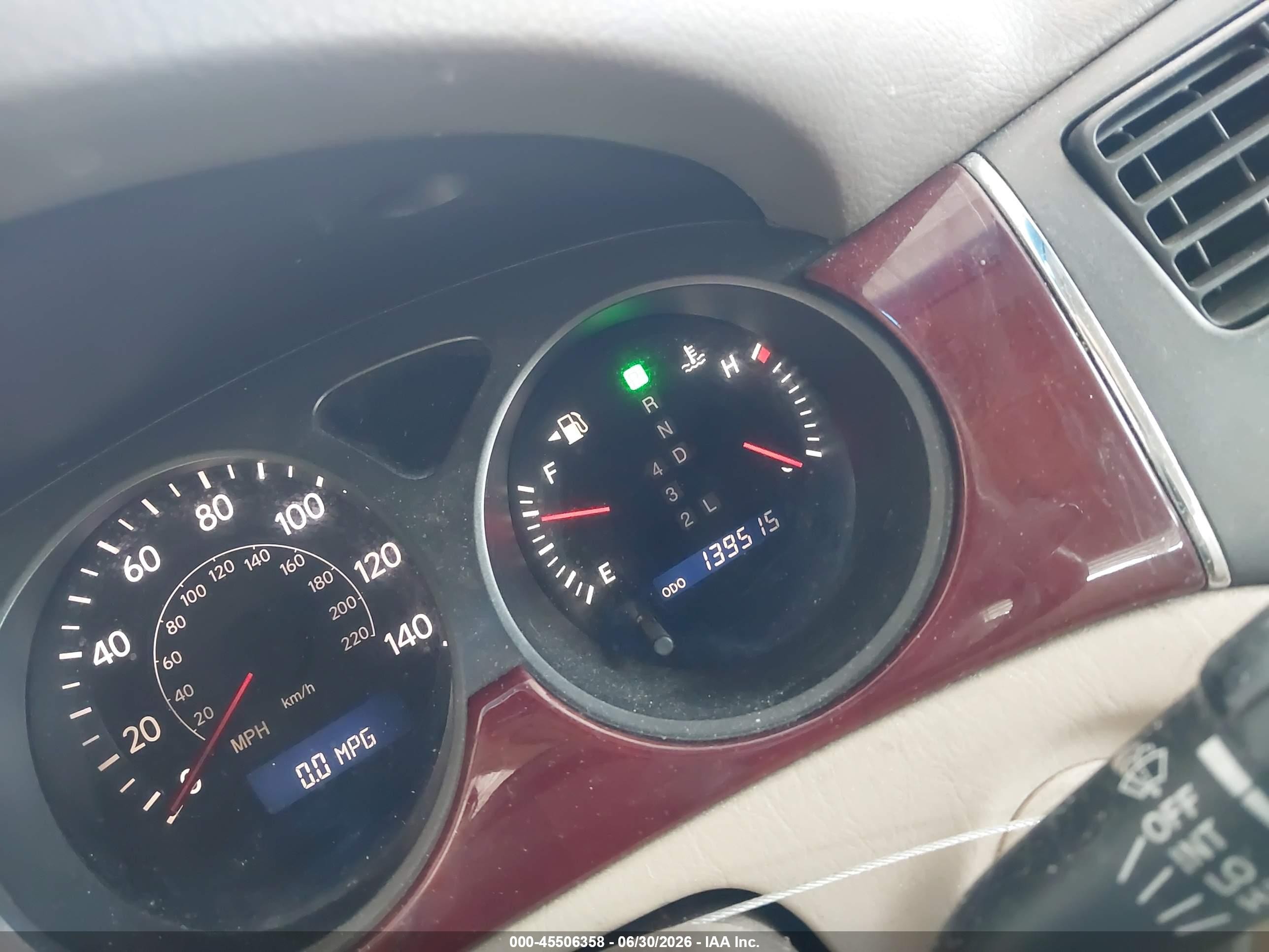 2003 Lexus Es 300   Purple vin: JTHBF30G430125575