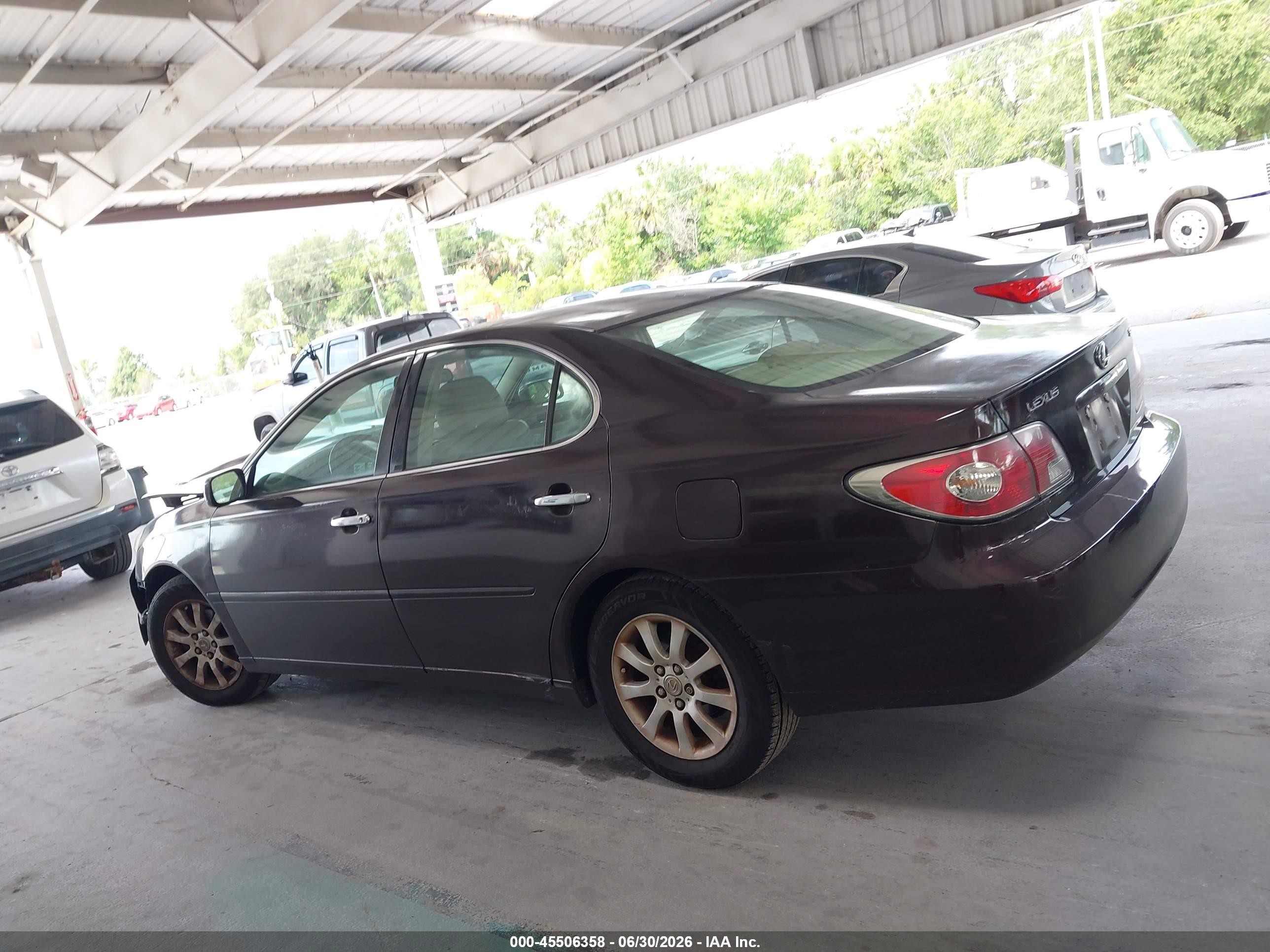 2003 Lexus Es 300   Purple vin: JTHBF30G430125575