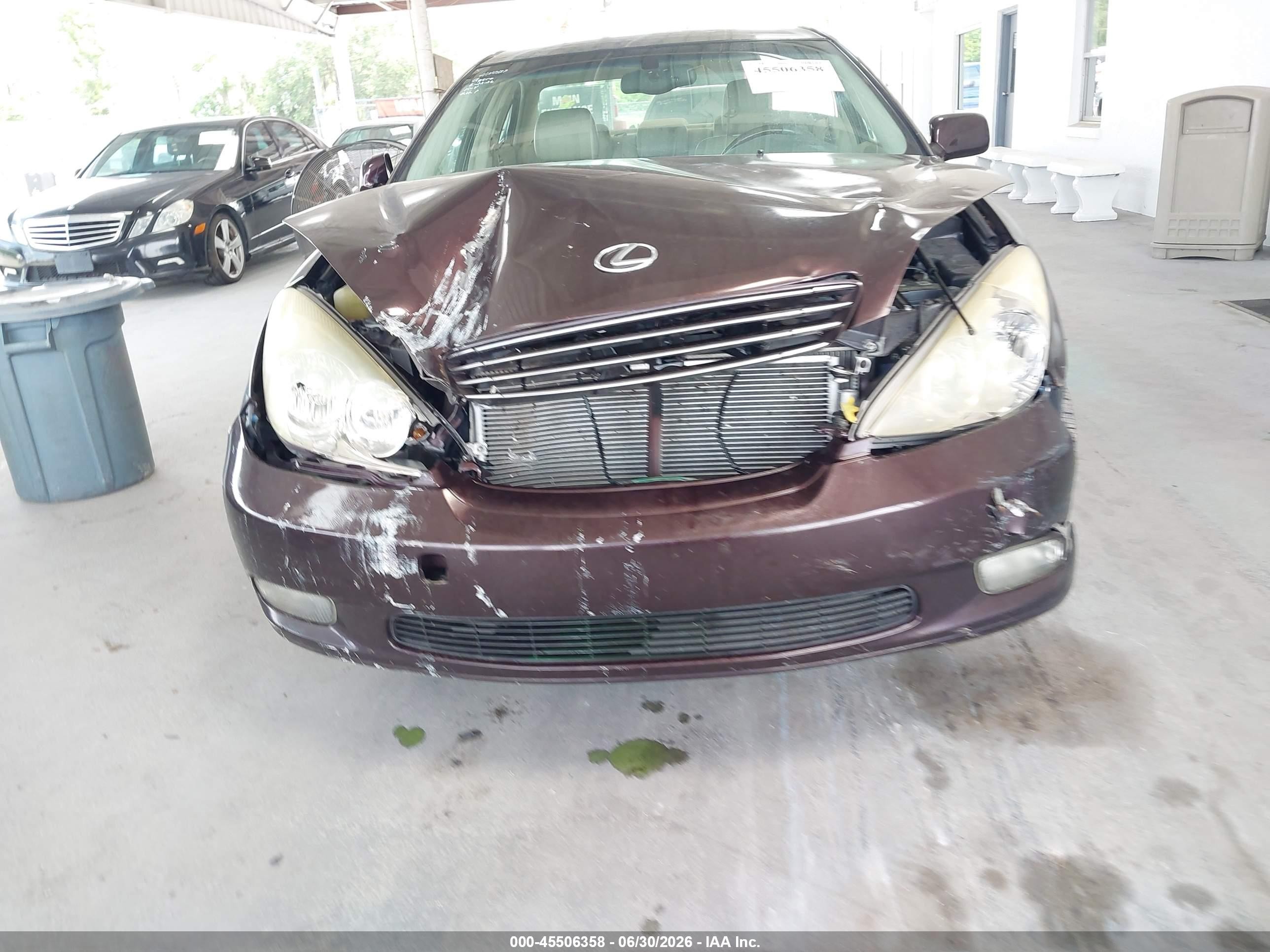 2003 Lexus Es 300   Purple vin: JTHBF30G430125575