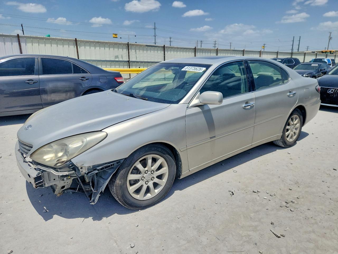 2003 Lexus Es 300 Silver vin: JTHBF30G430138682