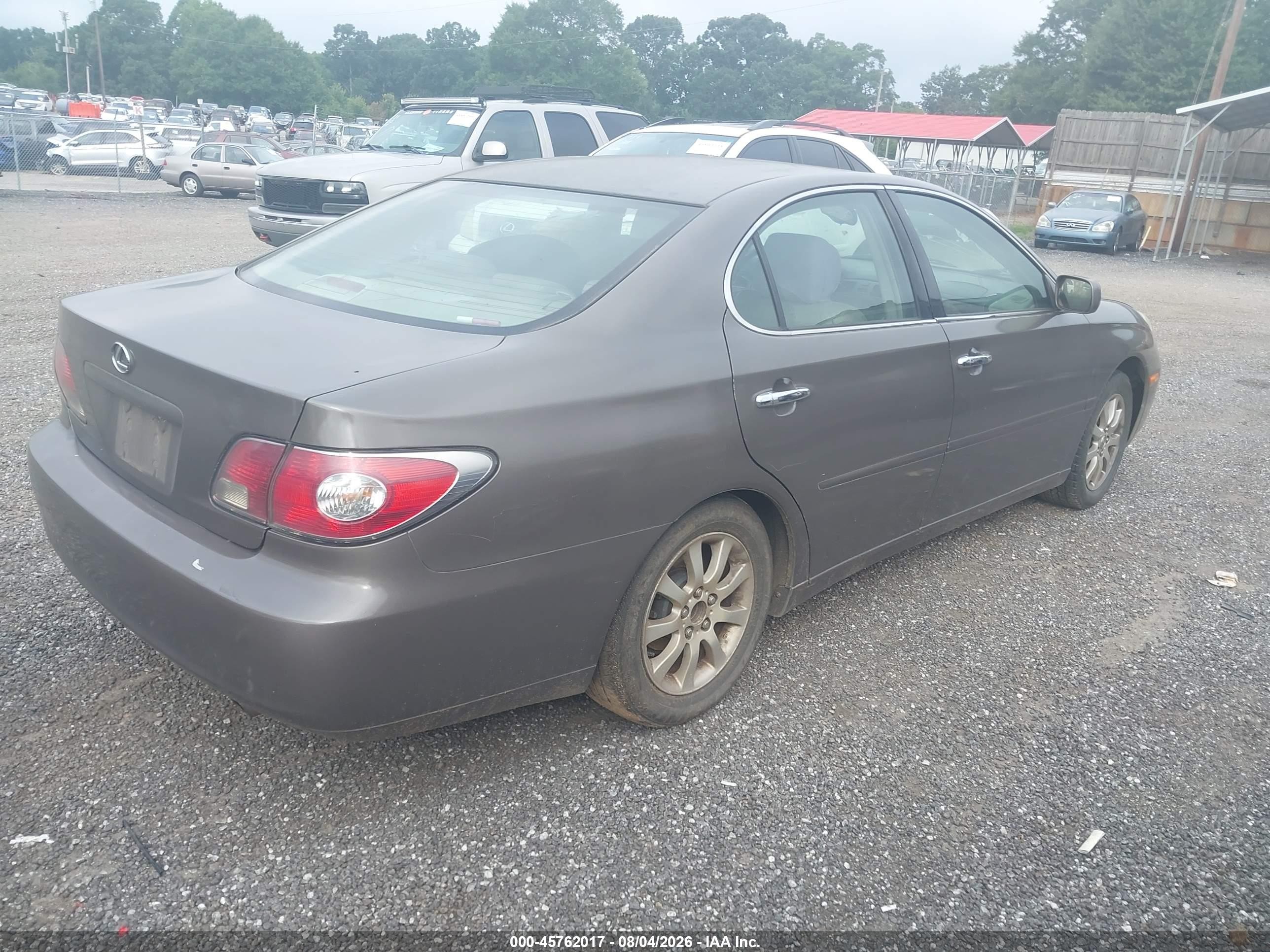 2003 Lexus Es 300   Brown vin: JTHBF30G430147351
