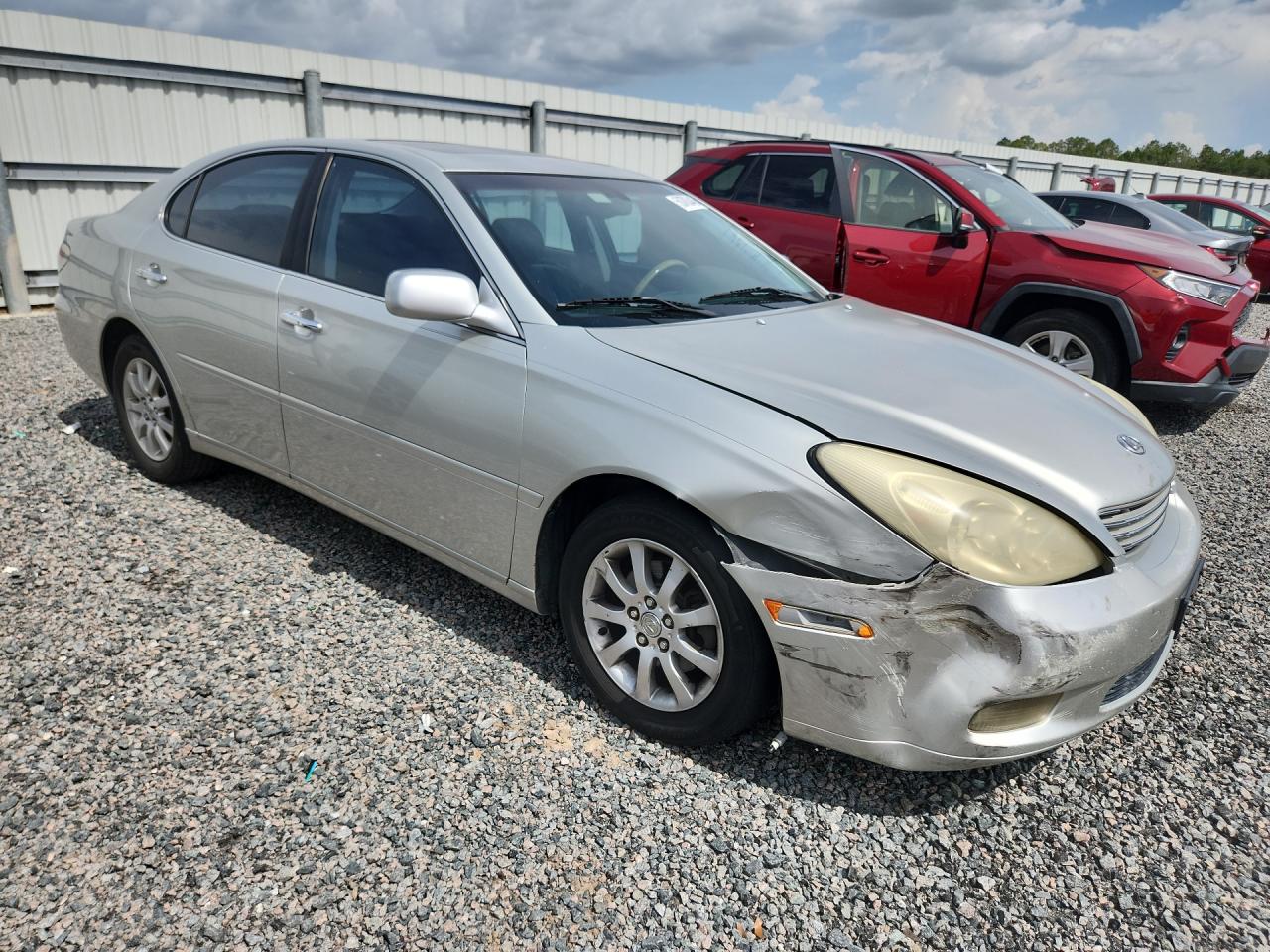 2003 Lexus Es 300 Silver vin: JTHBF30G435041002