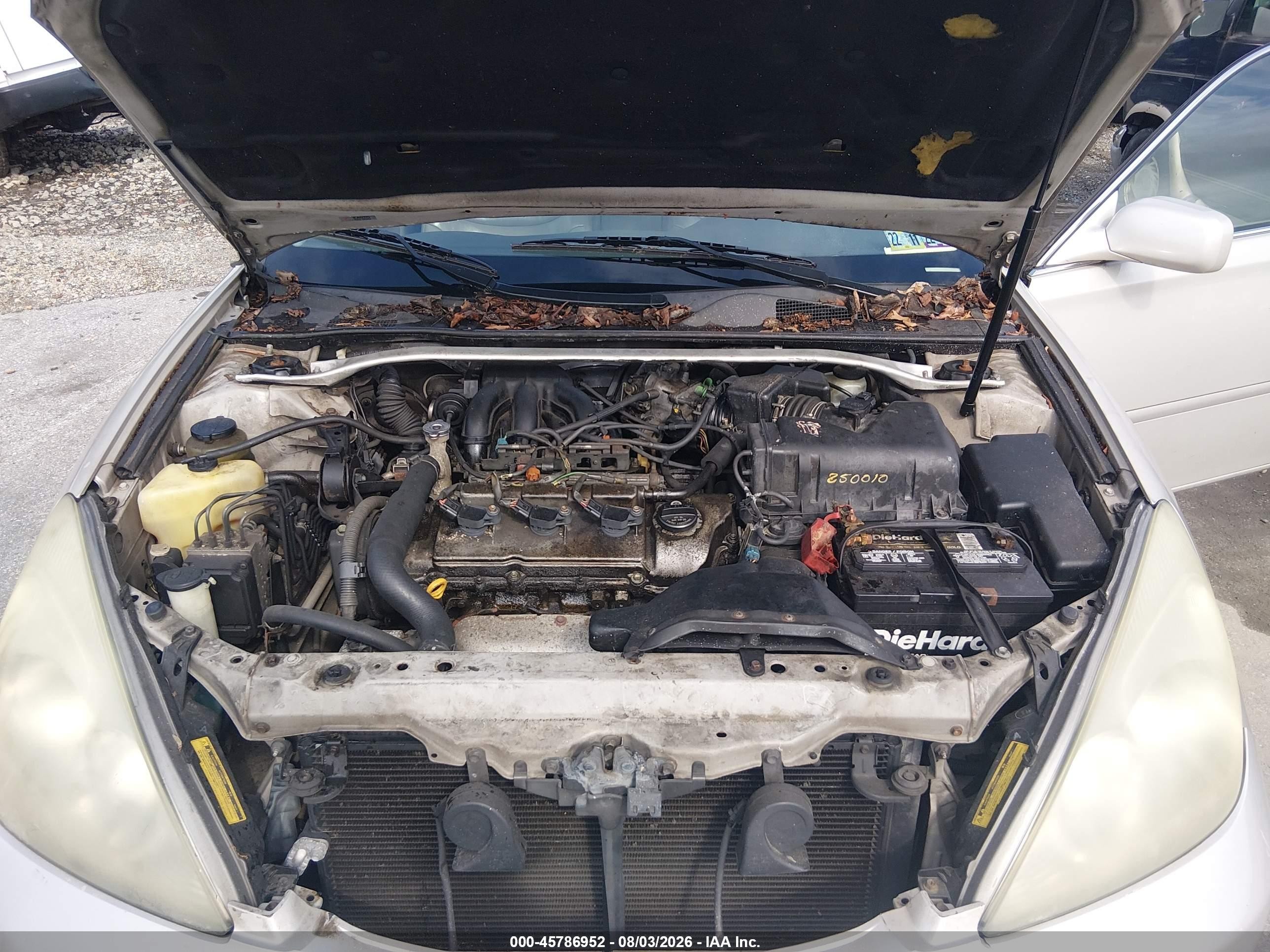 2003 Lexus Es 300   Серый vin: JTHBF30G436010116