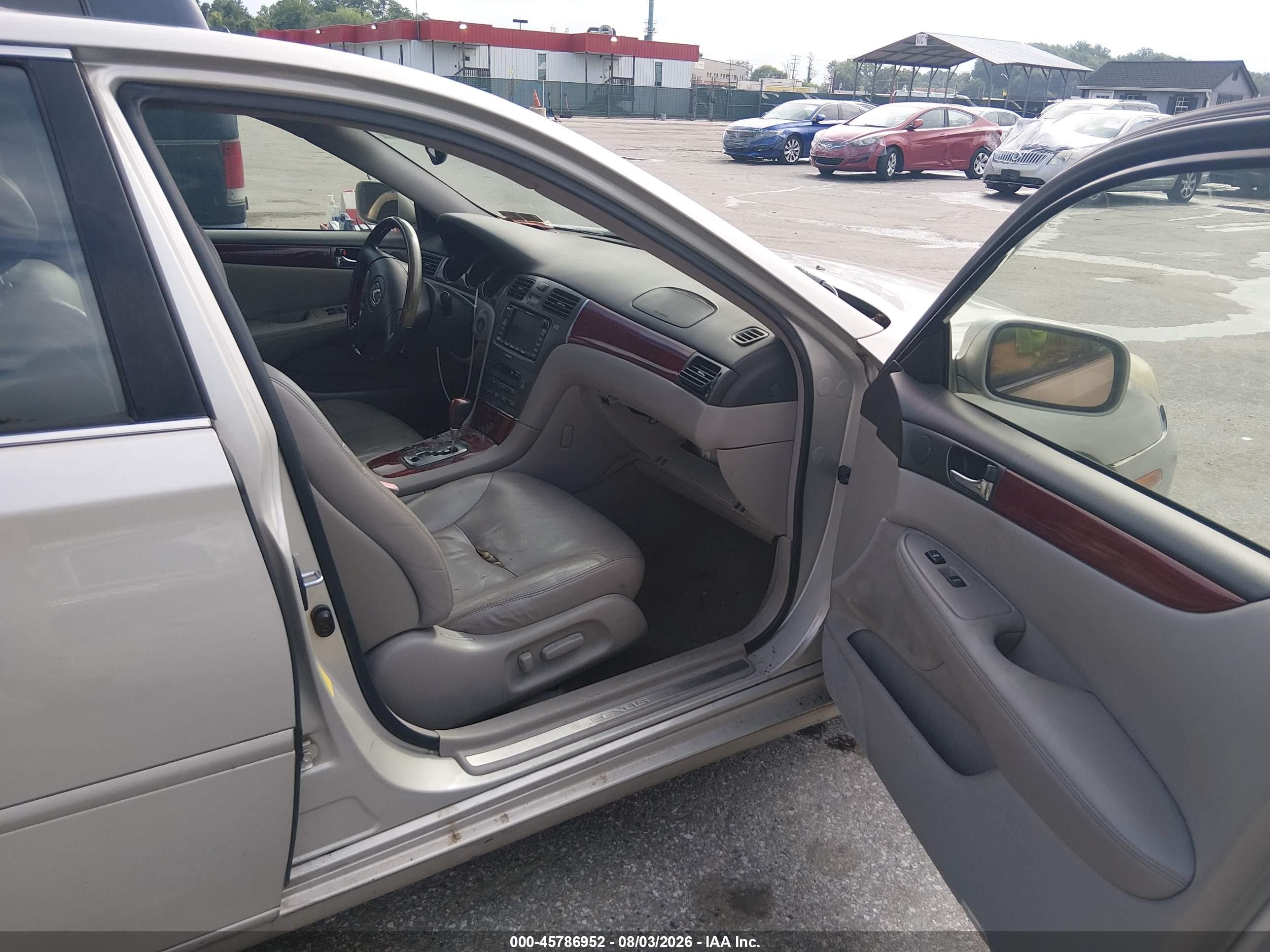 2003 Lexus Es 300   Серый vin: JTHBF30G436010116