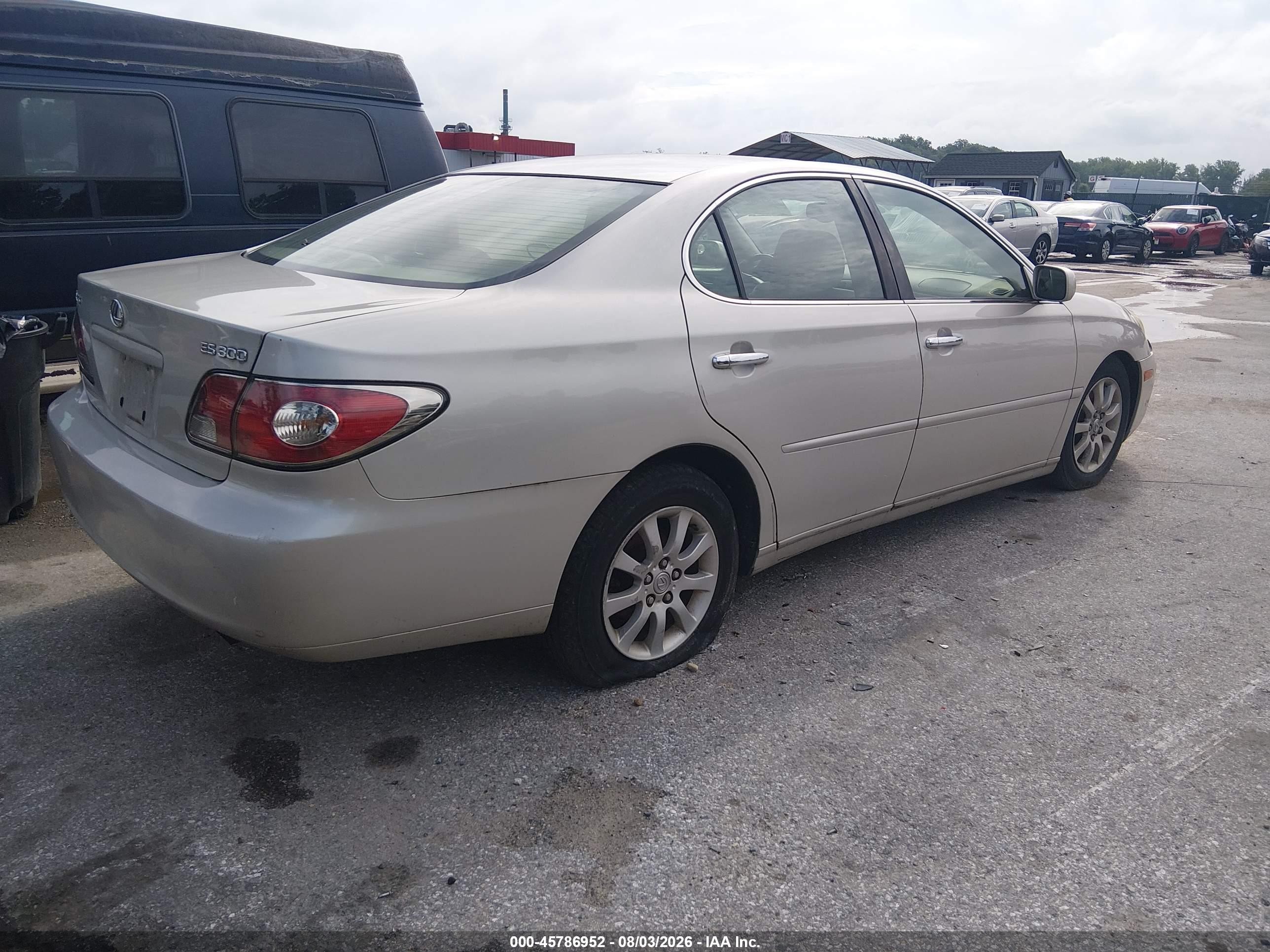 2003 Lexus Es 300   Серый vin: JTHBF30G436010116