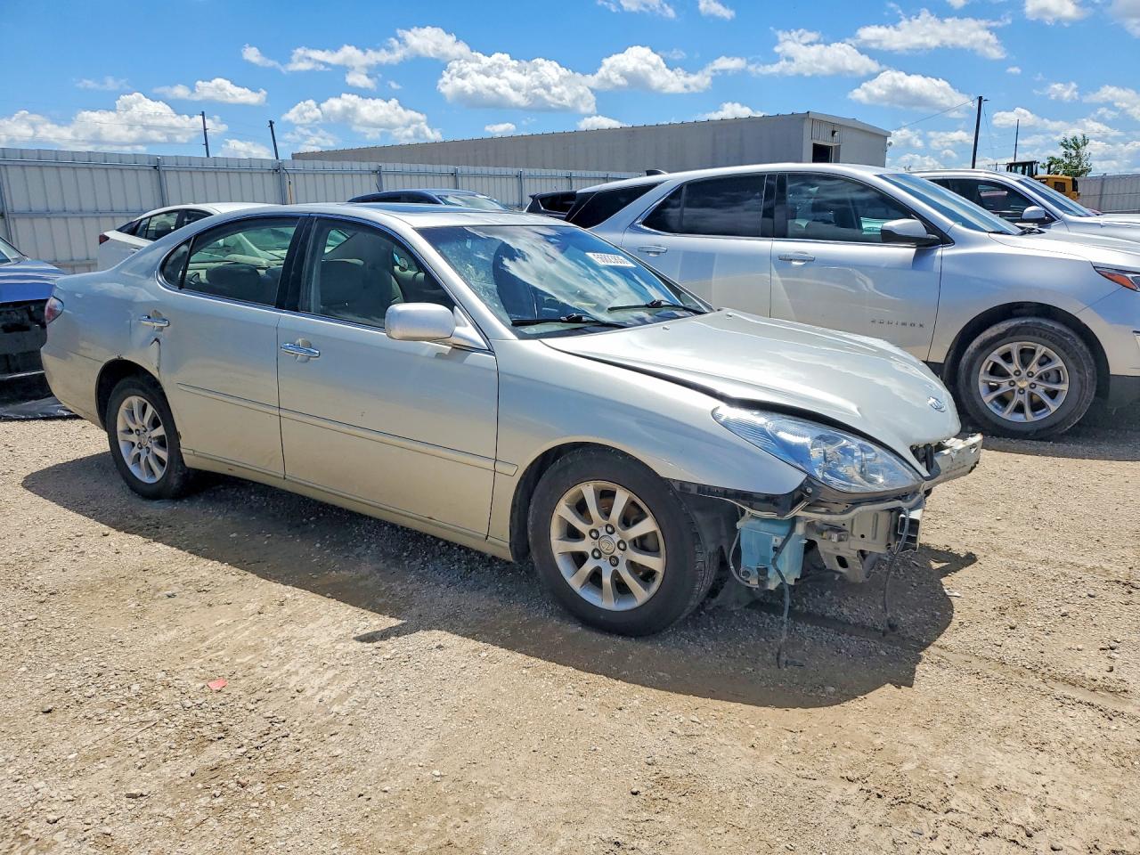 2003 Lexus Es 300 Silver vin: JTHBF30G436014215