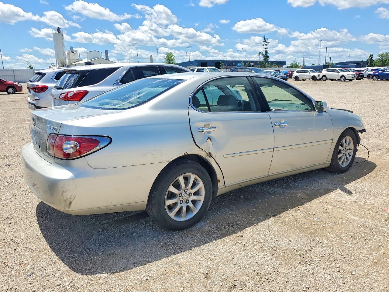 2003 Lexus Es 300 Silver vin: JTHBF30G436014215