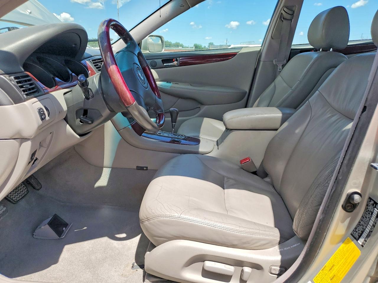 2003 Lexus Es 300 Silver vin: JTHBF30G436014215