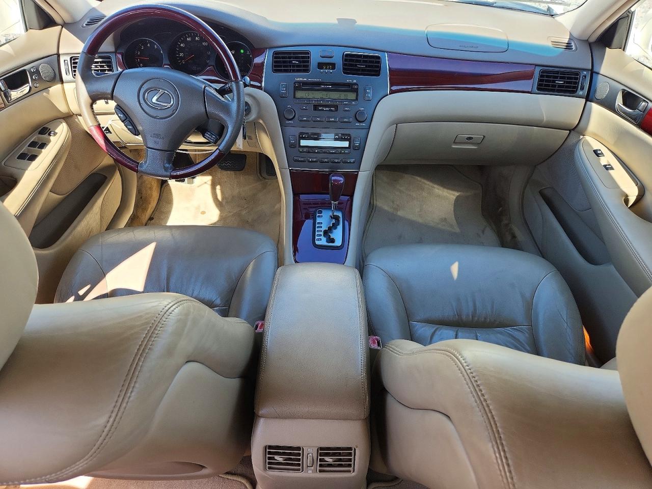2003 Lexus Es 300 White vin: JTHBF30G436020371