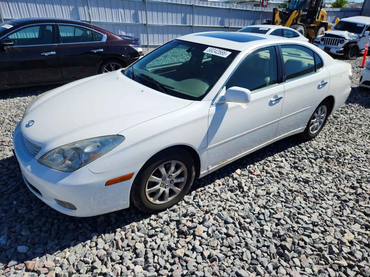 2003 Lexus Es 300 Белый vin: JTHBF30G436020371