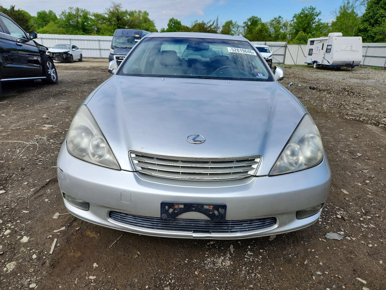 2002 Lexus Es 300 Silver vin: JTHBF30G520033955