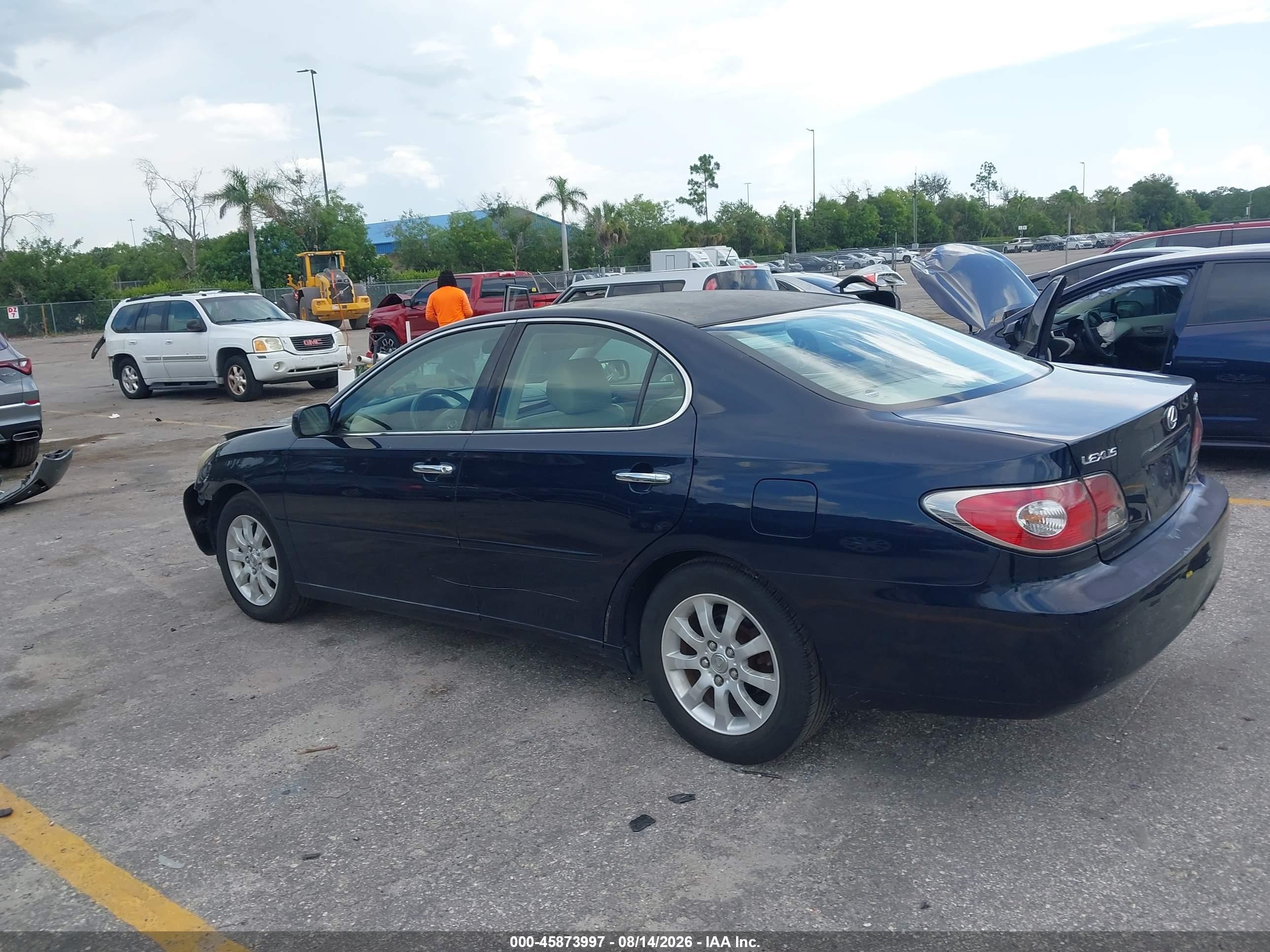 2002 Lexus Es 300   Navy vin: JTHBF30G520076143