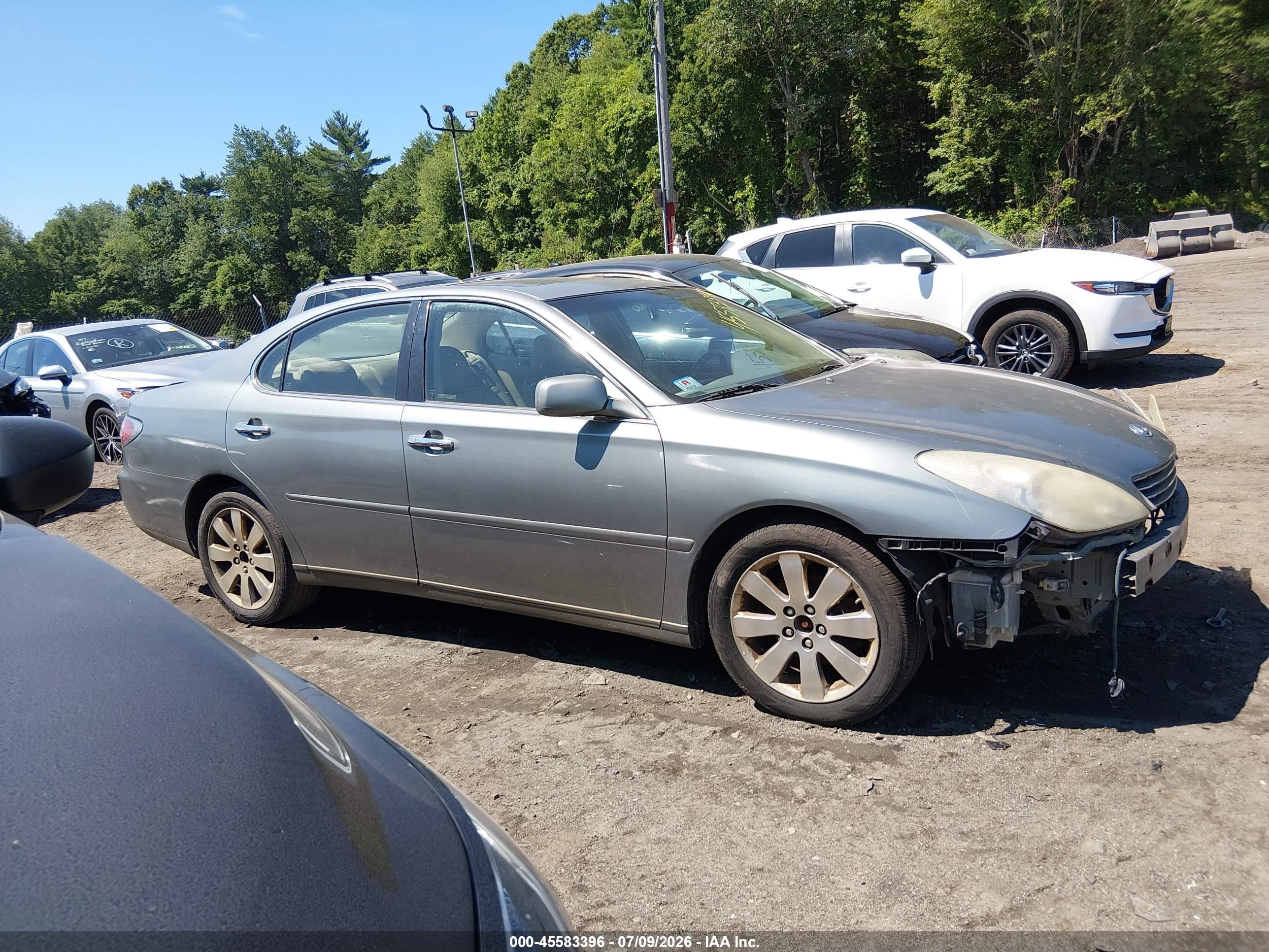 2003 Lexus Es 300 Silver vin: JTHBF30G530102578