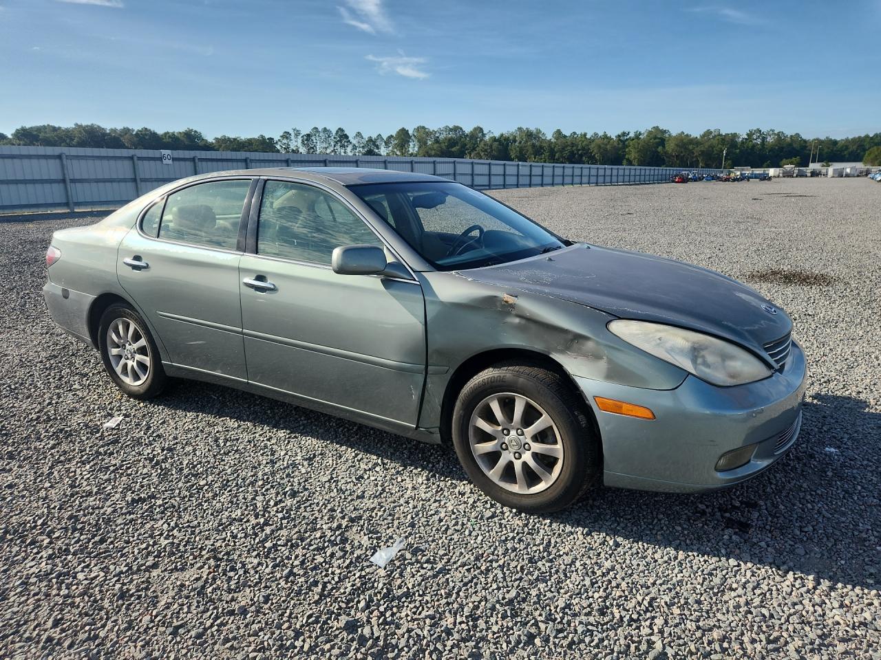 2003 Lexus Es 300 Green vin: JTHBF30G530107148