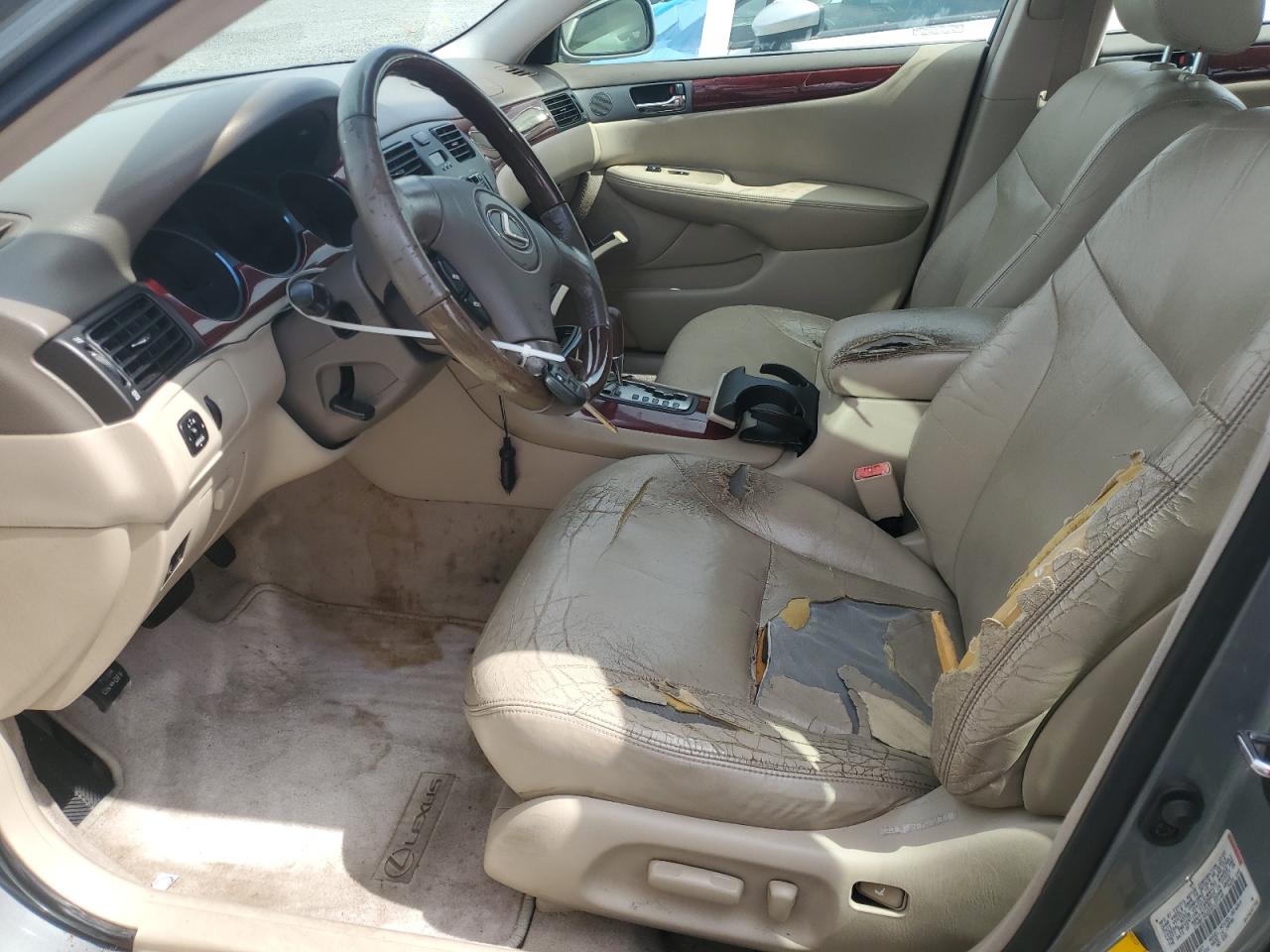 2003 Lexus Es 300 Green vin: JTHBF30G530107148