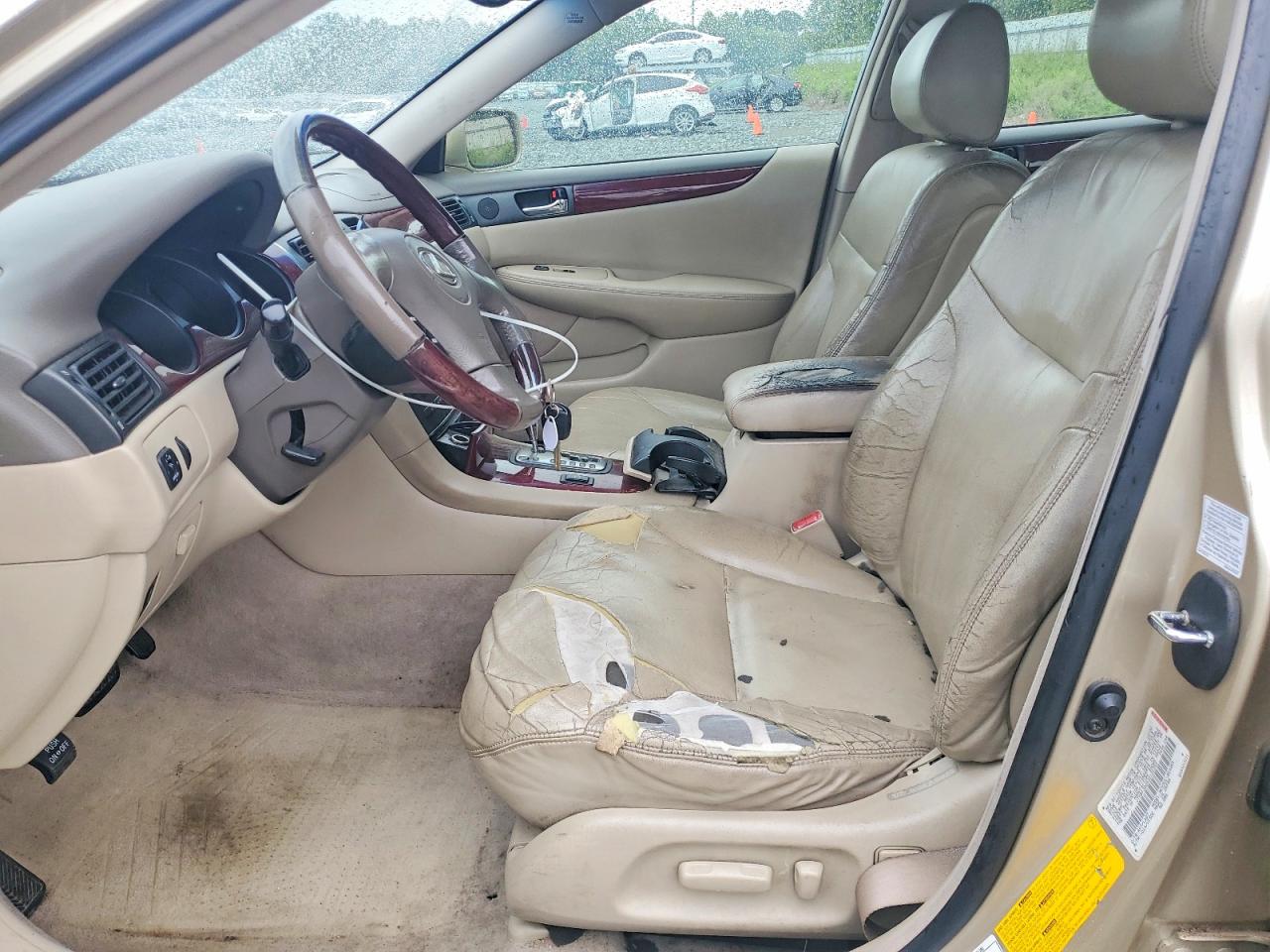 2003 Lexus Es 300 Gold vin: JTHBF30G530122359