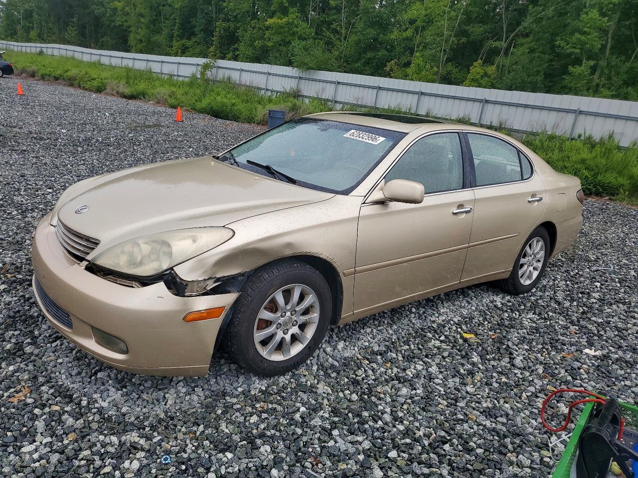2003 Lexus Es 300 Gold vin: JTHBF30G530122359