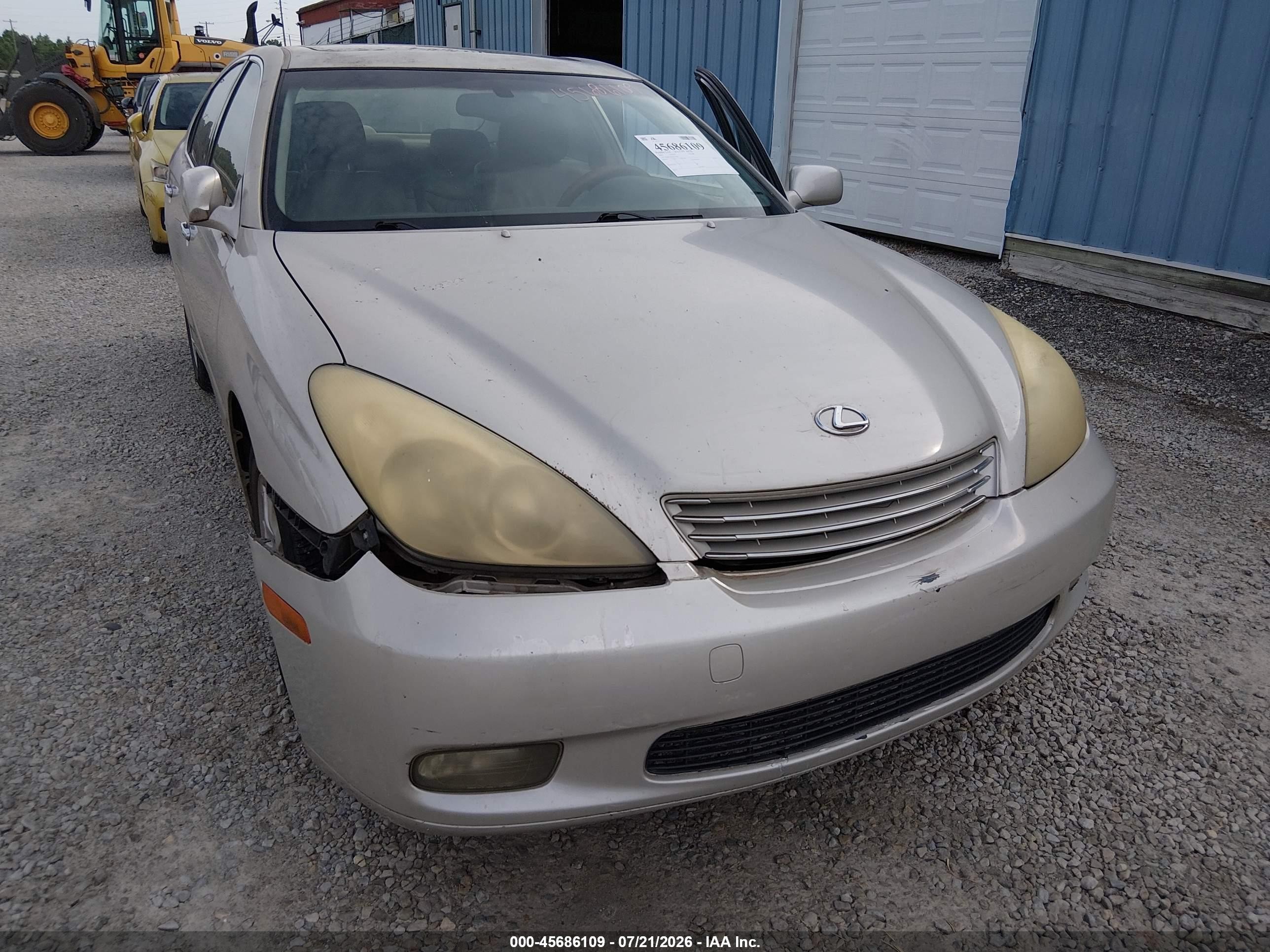 2003 Lexus Es 300   Gray vin: JTHBF30G530137461