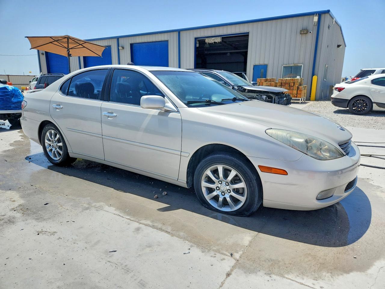 2003 Lexus Es 300 Silver vin: JTHBF30G530140635