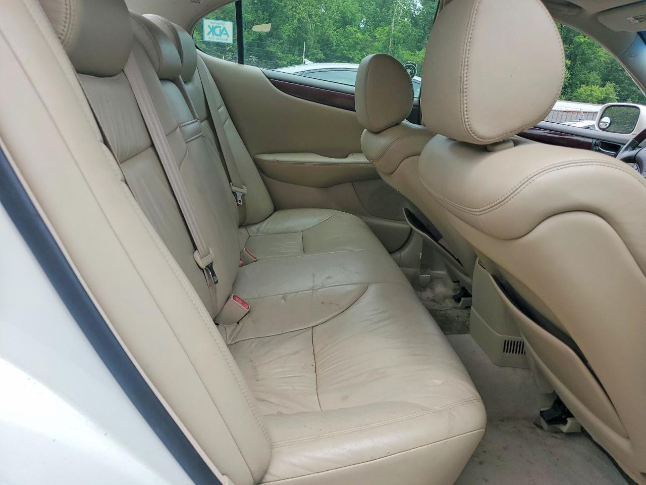 2003 Lexus Es 300 White vin: JTHBF30G536014854