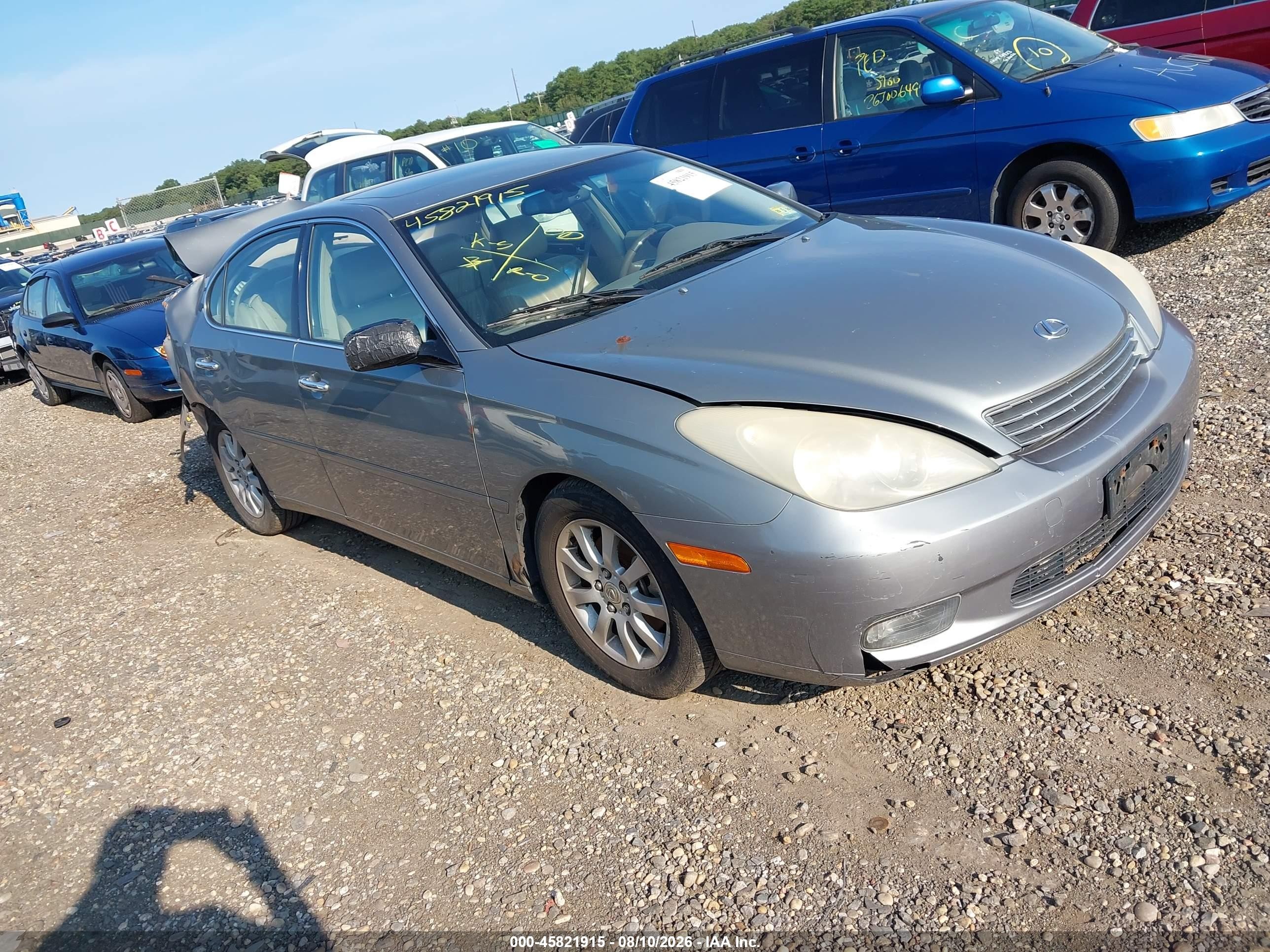 2003 Lexus Es 300   Gray vin: JTHBF30G536016703