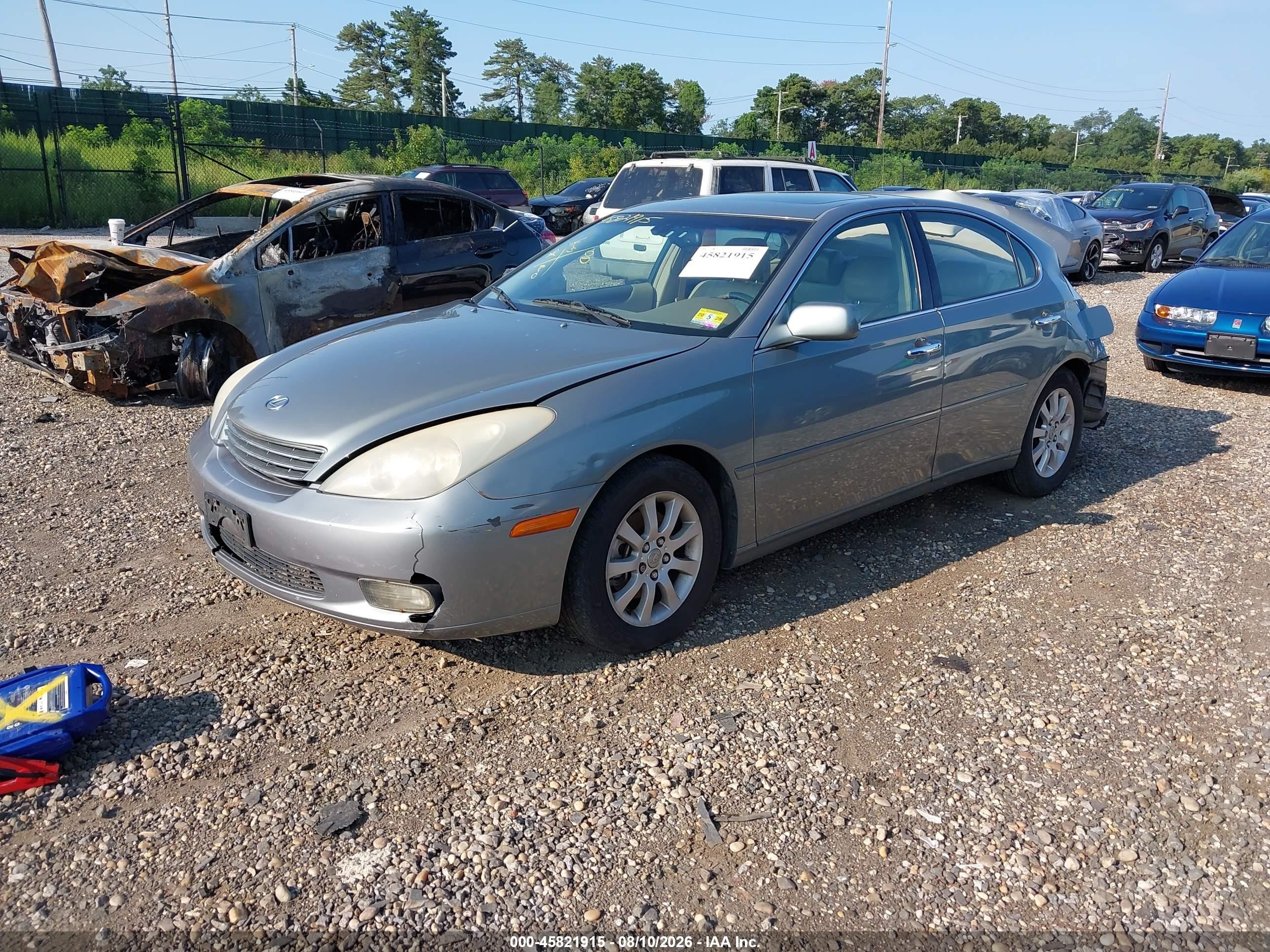 2003 Lexus Es 300   Gray vin: JTHBF30G536016703