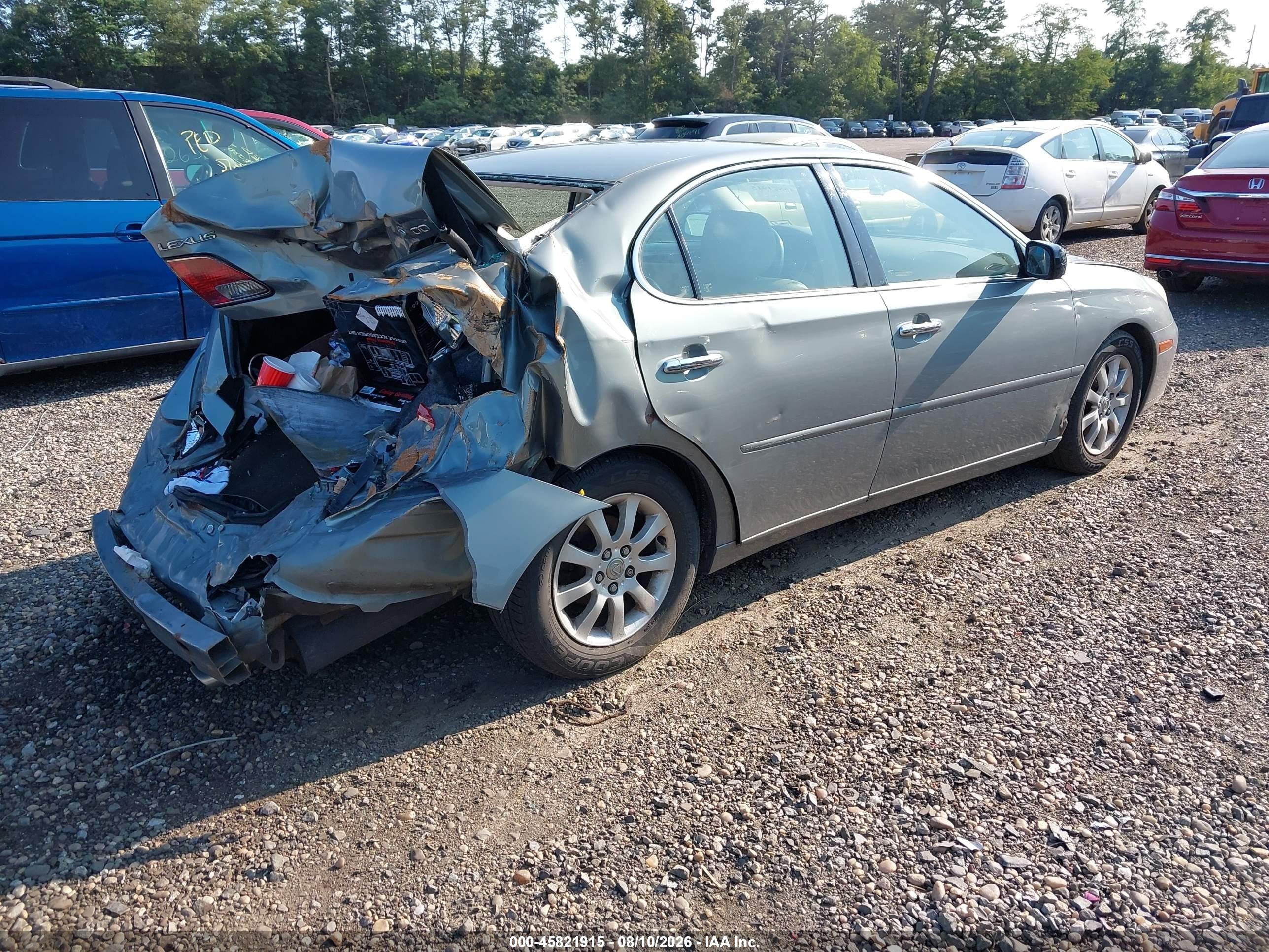 2003 Lexus Es 300   Gray vin: JTHBF30G536016703